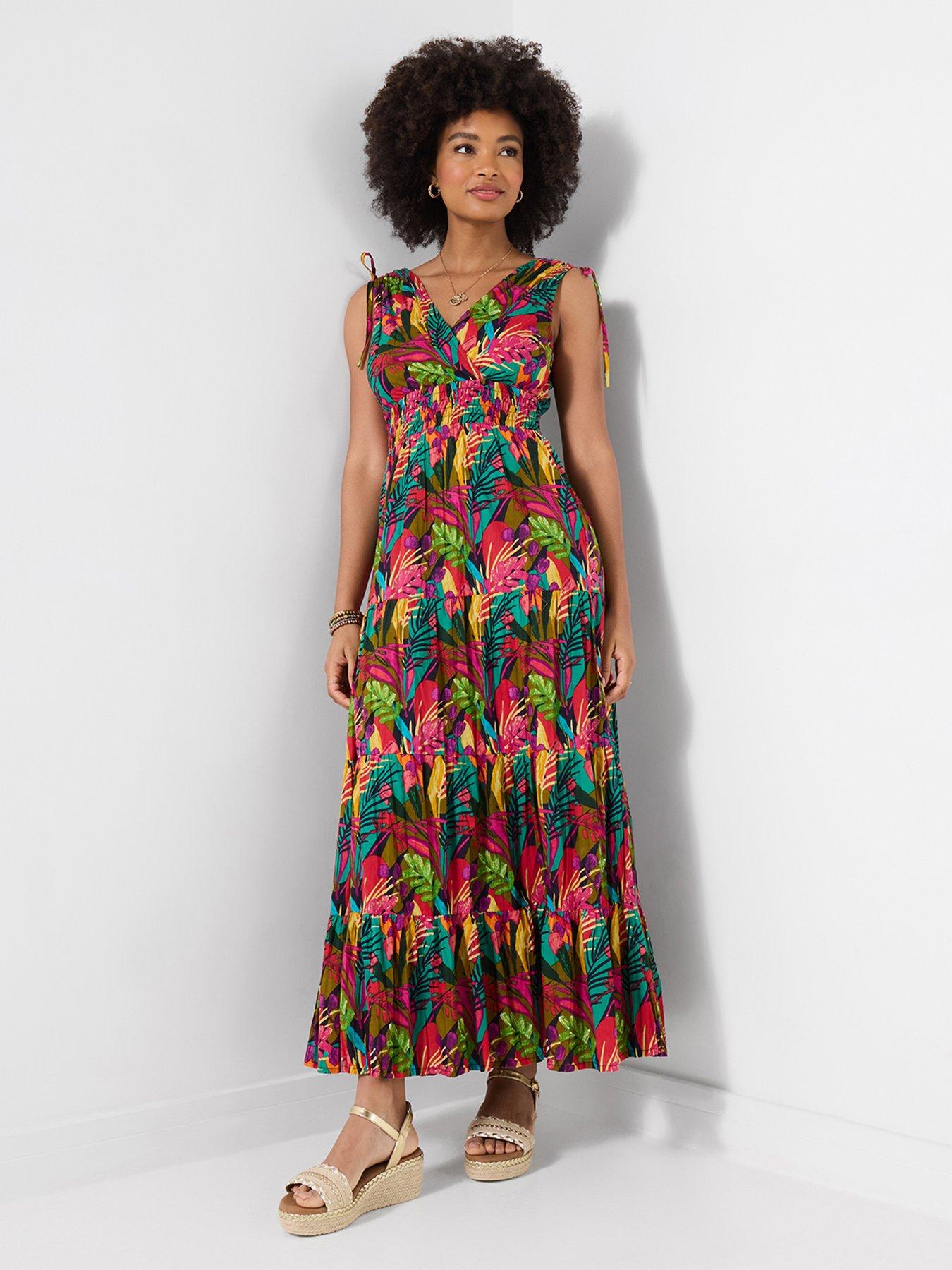 Image 1 of 5 of Joe Browns Kiana Printed Maxi Dress - Multi