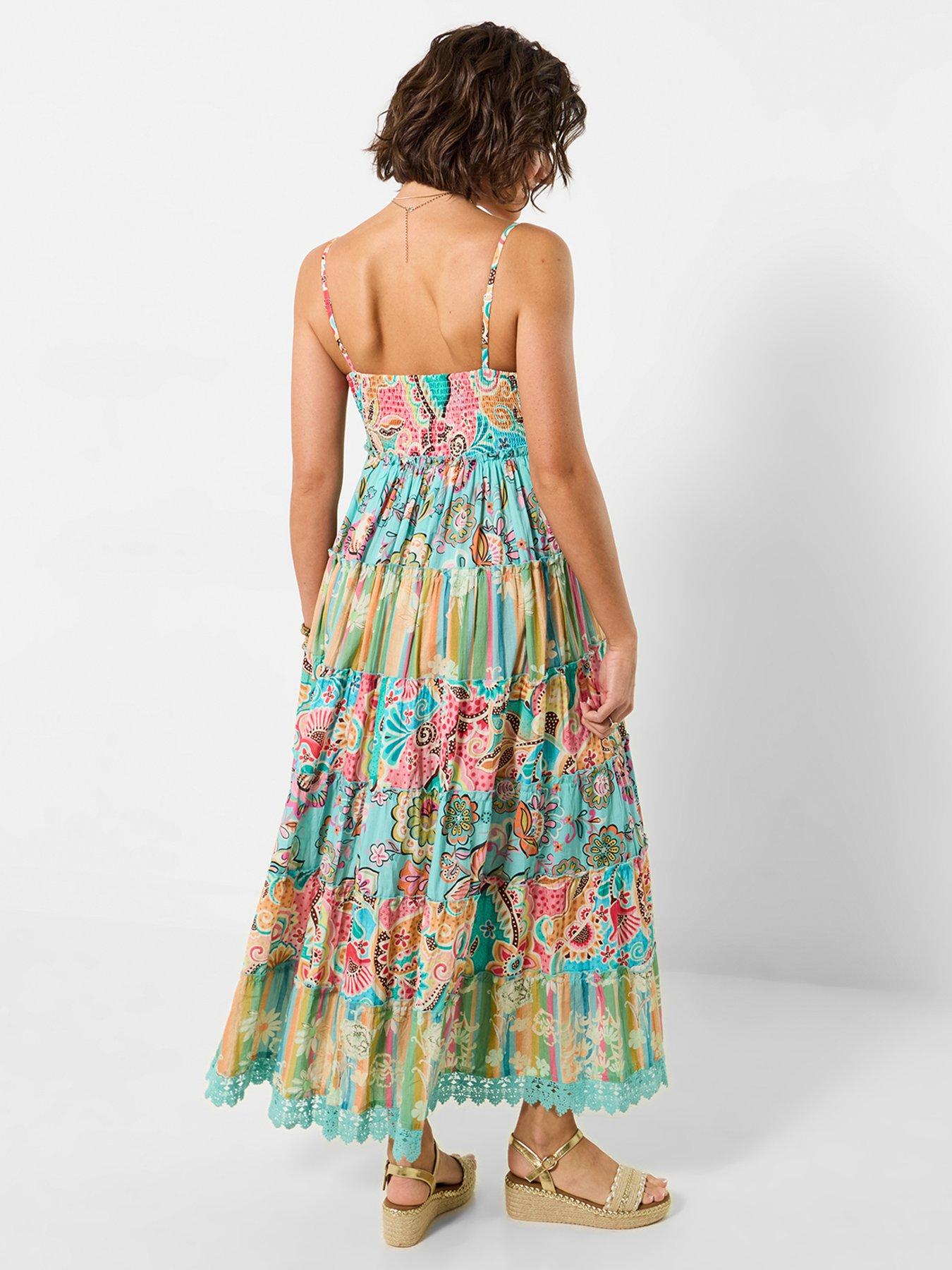 Image 2 of 5 of Joe Browns Summer Solstice Tiered Maxi Dress - Blue