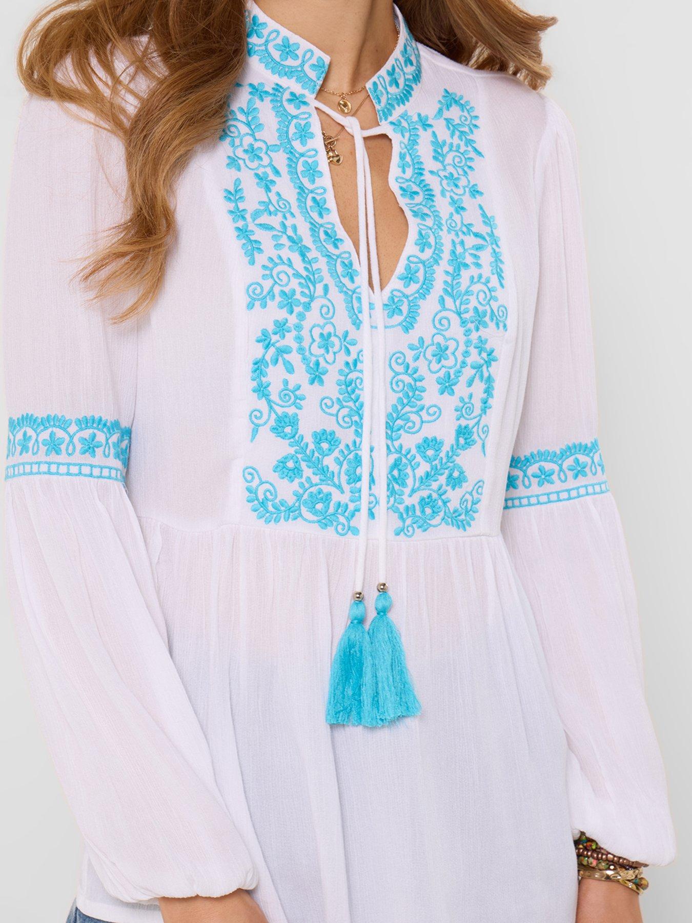 Image 4 of 5 of Joe Browns Favourite Embroidered Tunic Top