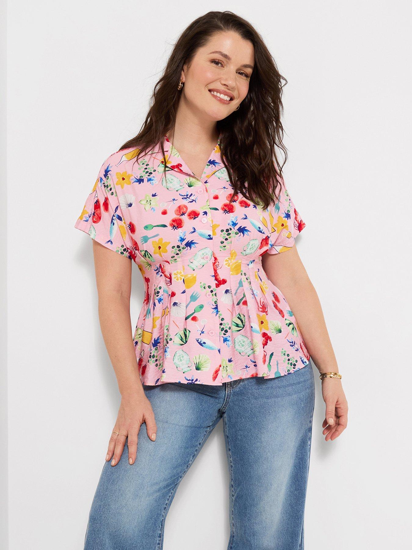 Joe Browns Fun In The Sun Blouse - Pink