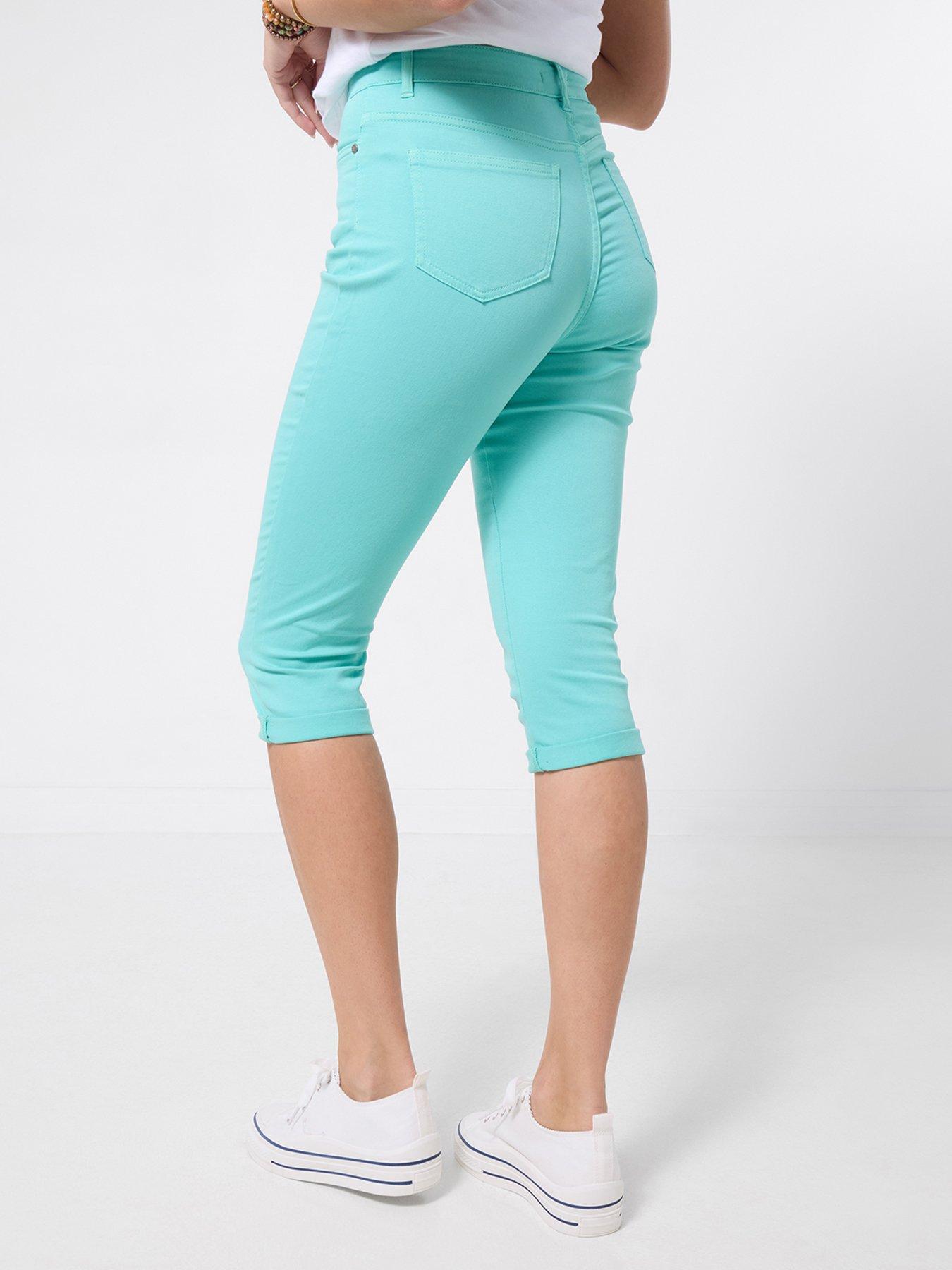 Image 3 of 5 of Joe Browns Spring Gardens Green Capri Pants