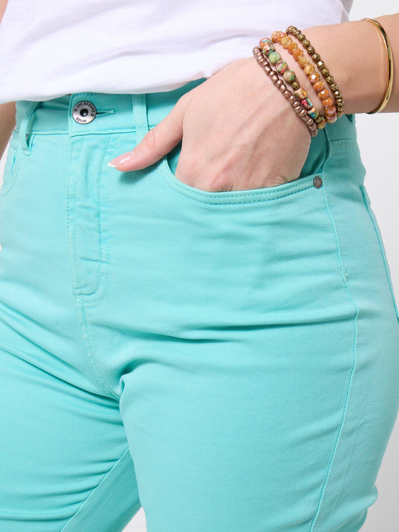 Image 4 of 5 of Joe Browns Spring Gardens Green Capri Pants