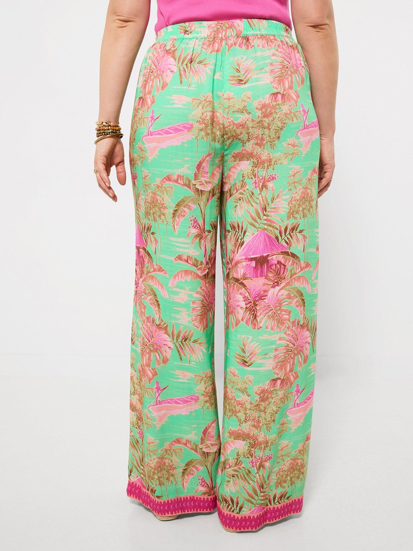 Image 2 of 6 of Joe Browns Summer Scenes Wide Leg Trousers