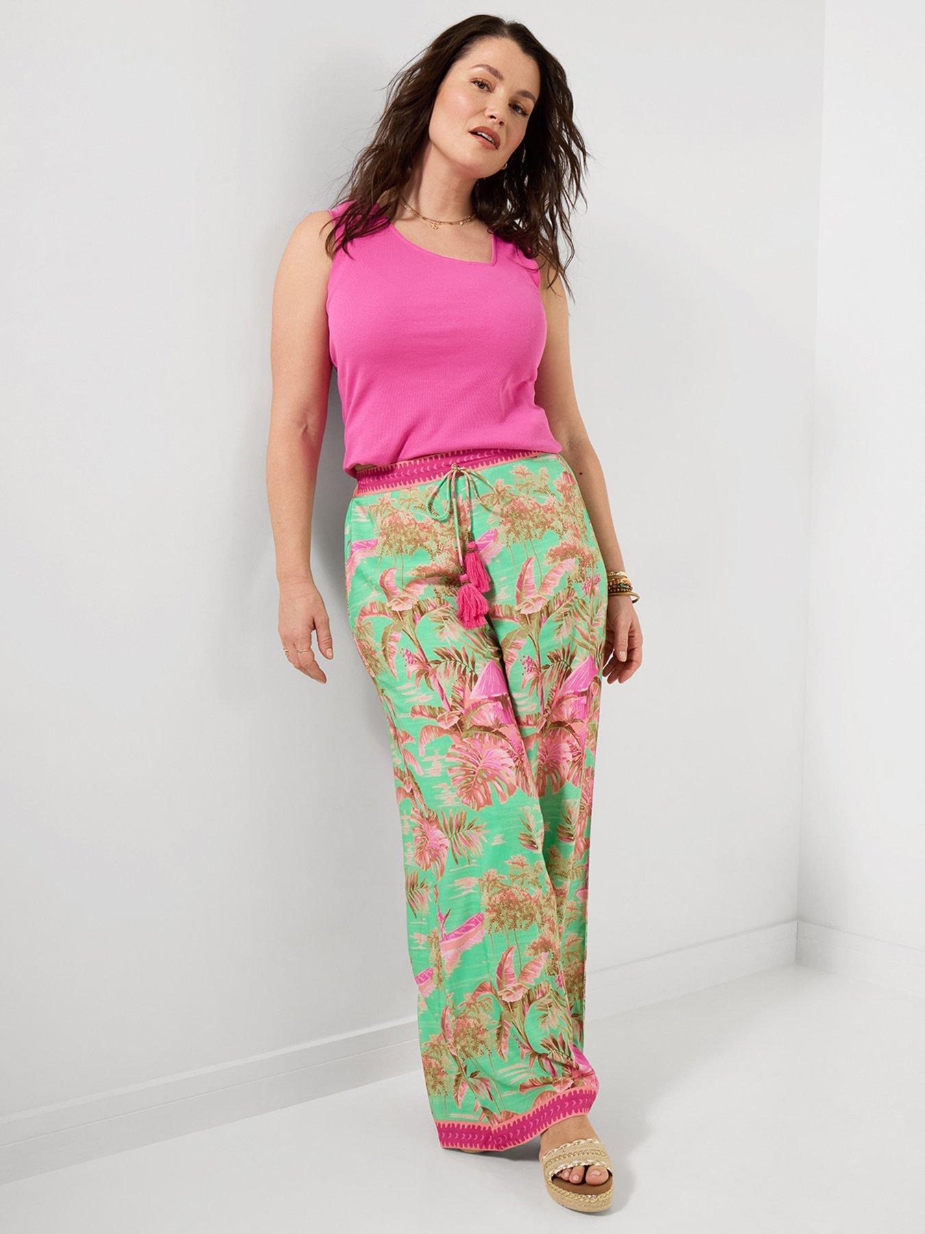Image 3 of 6 of Joe Browns Summer Scenes Wide Leg Trousers