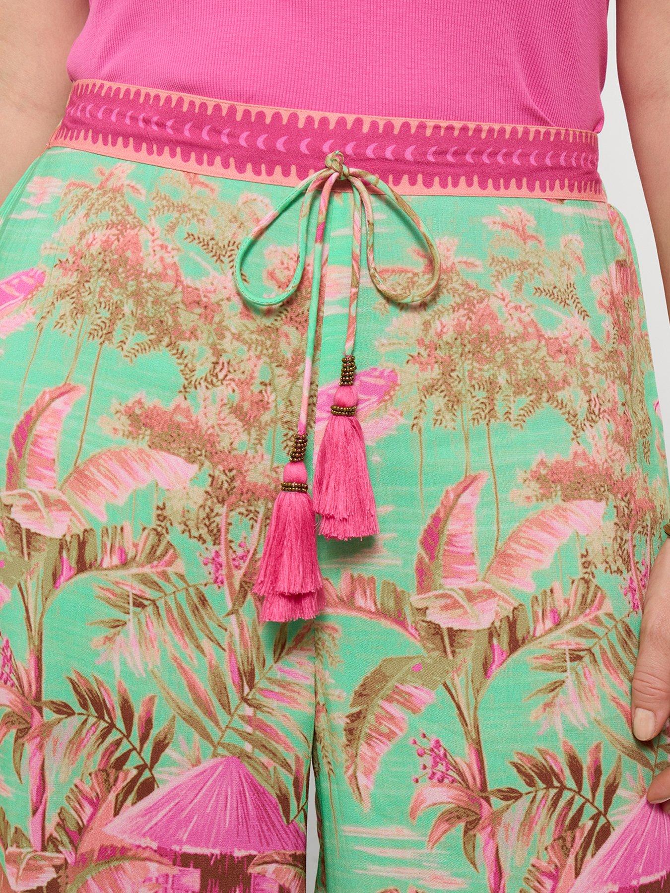Image 4 of 6 of Joe Browns Summer Scenes Wide Leg Trousers