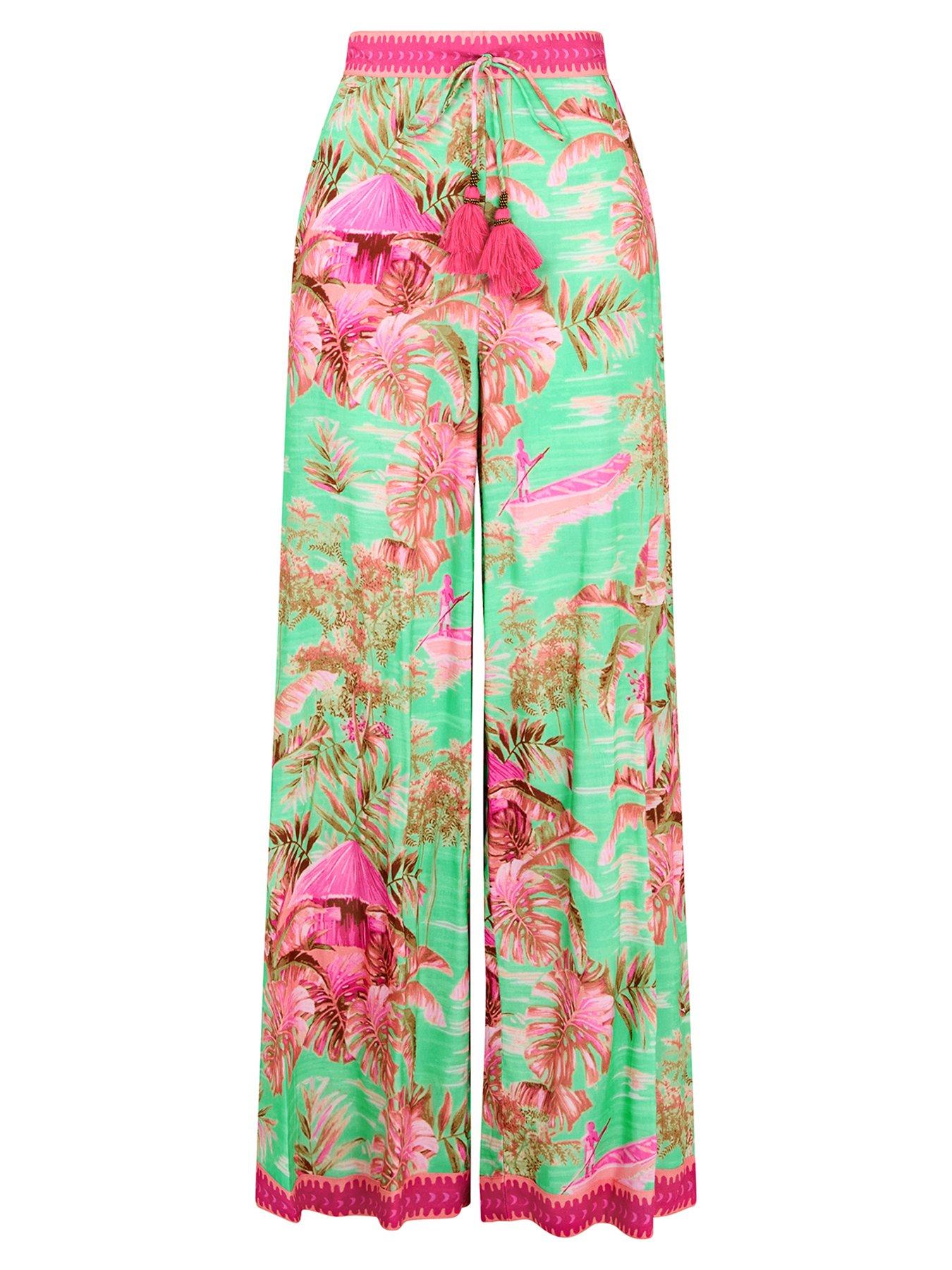 Image 6 of 6 of Joe Browns Summer Scenes Wide Leg Trousers