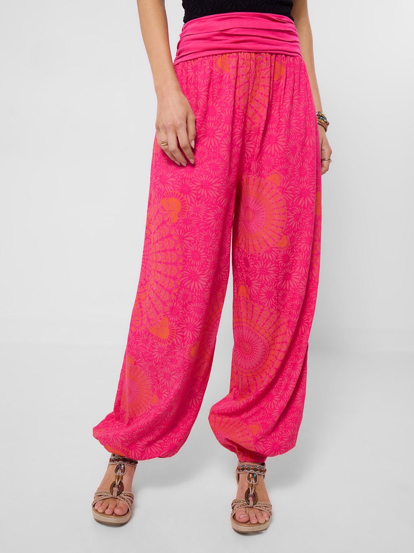 Joe Browns Summer Brights Beach Trousers - Pink