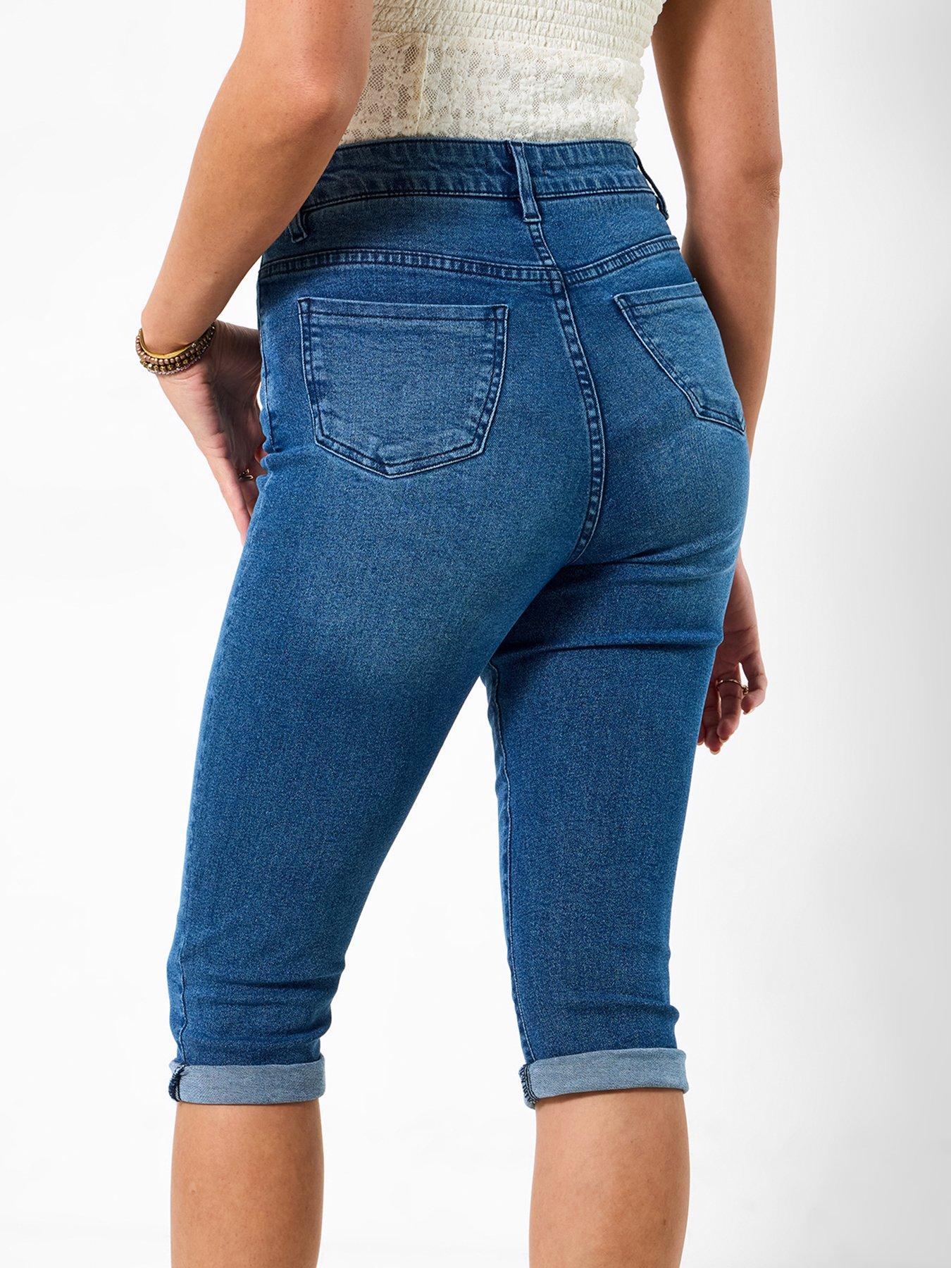 Image 2 of 7 of Joe Browns Lexie Denim Capri Pants
