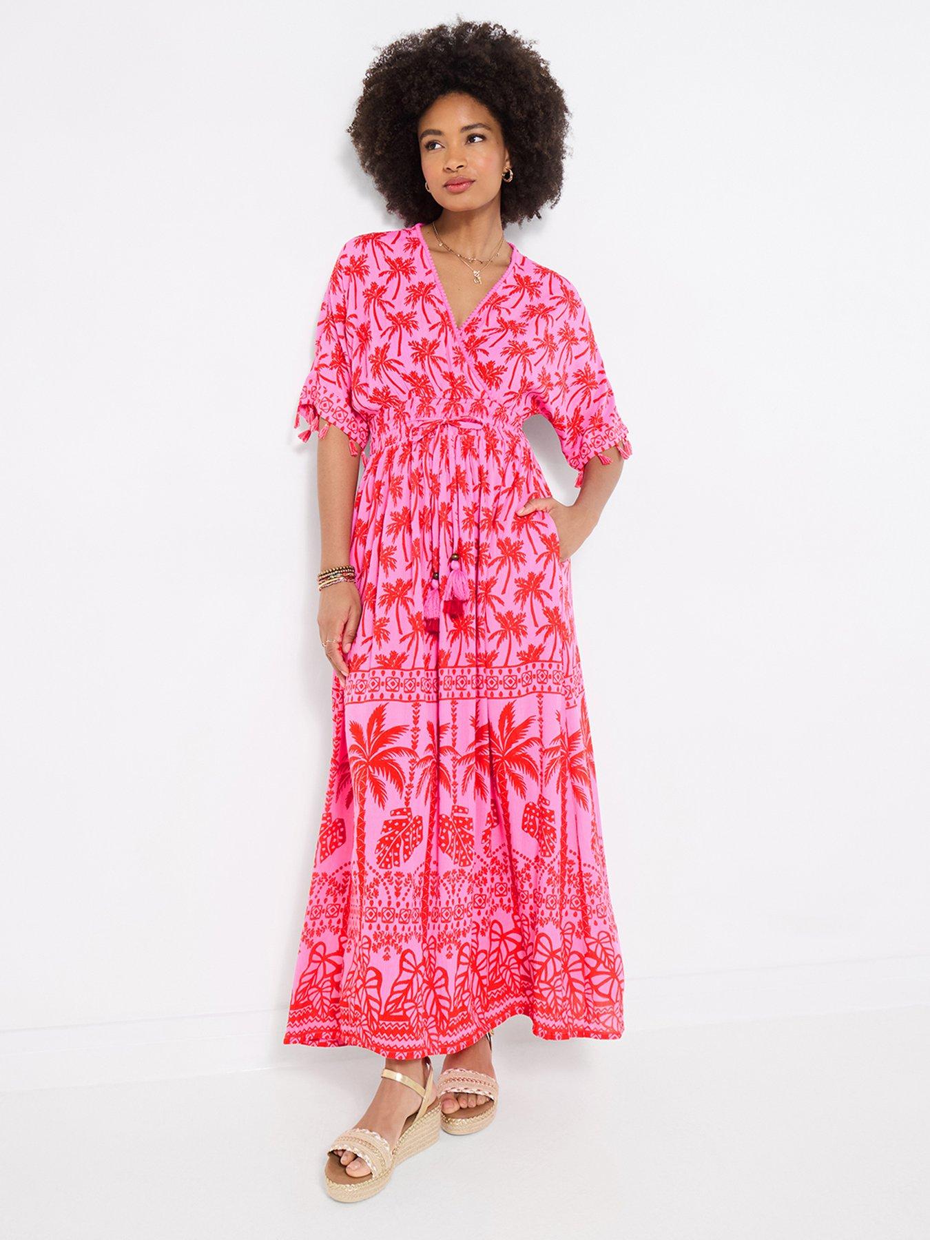 Image 1 of 5 of Joe Browns Perfect Palms Maxi Dress