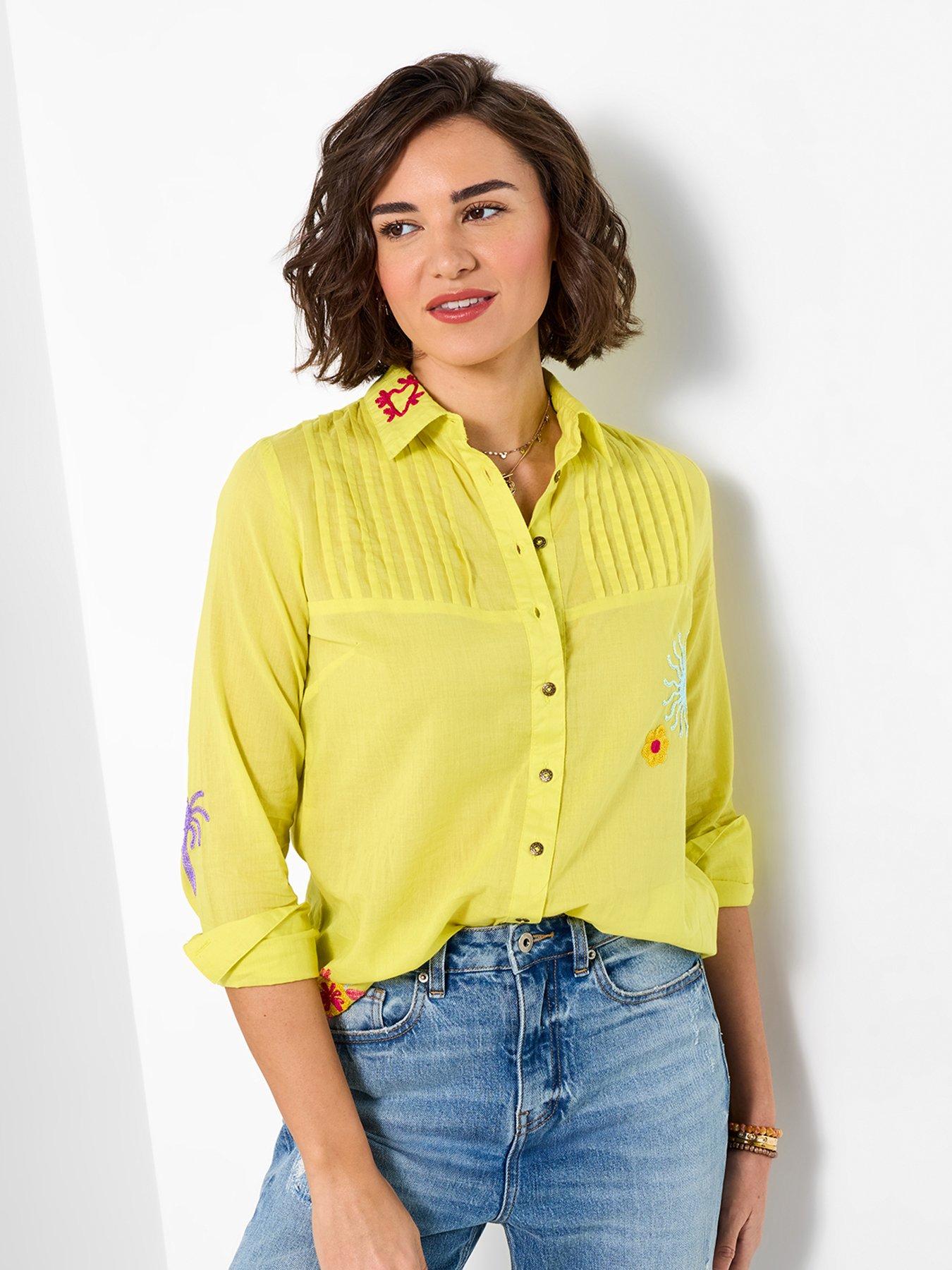 Image 1 of 7 of Joe Browns Good Feelings Embroidered Shirt