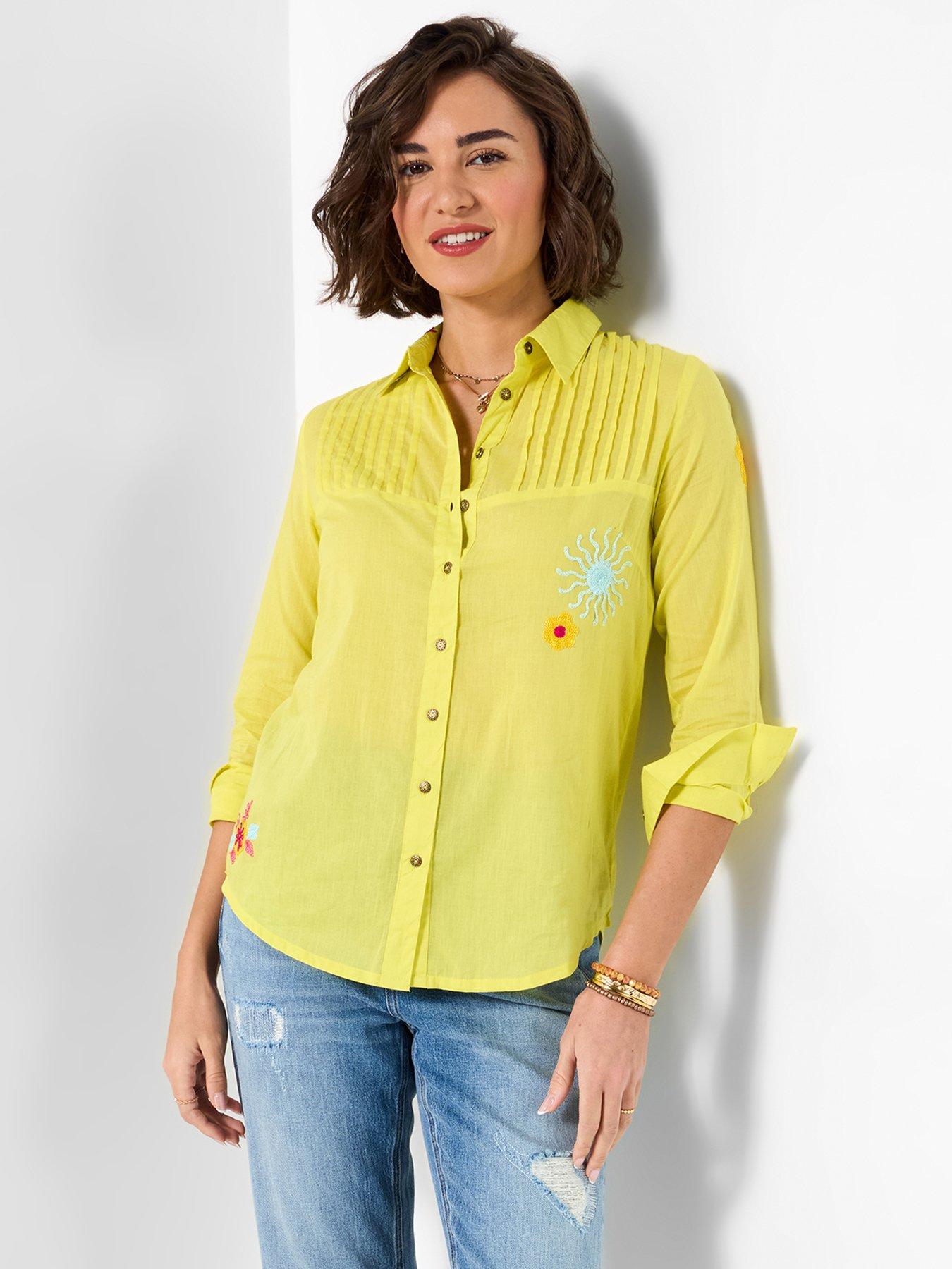 Image 2 of 7 of Joe Browns Good Feelings Embroidered Shirt