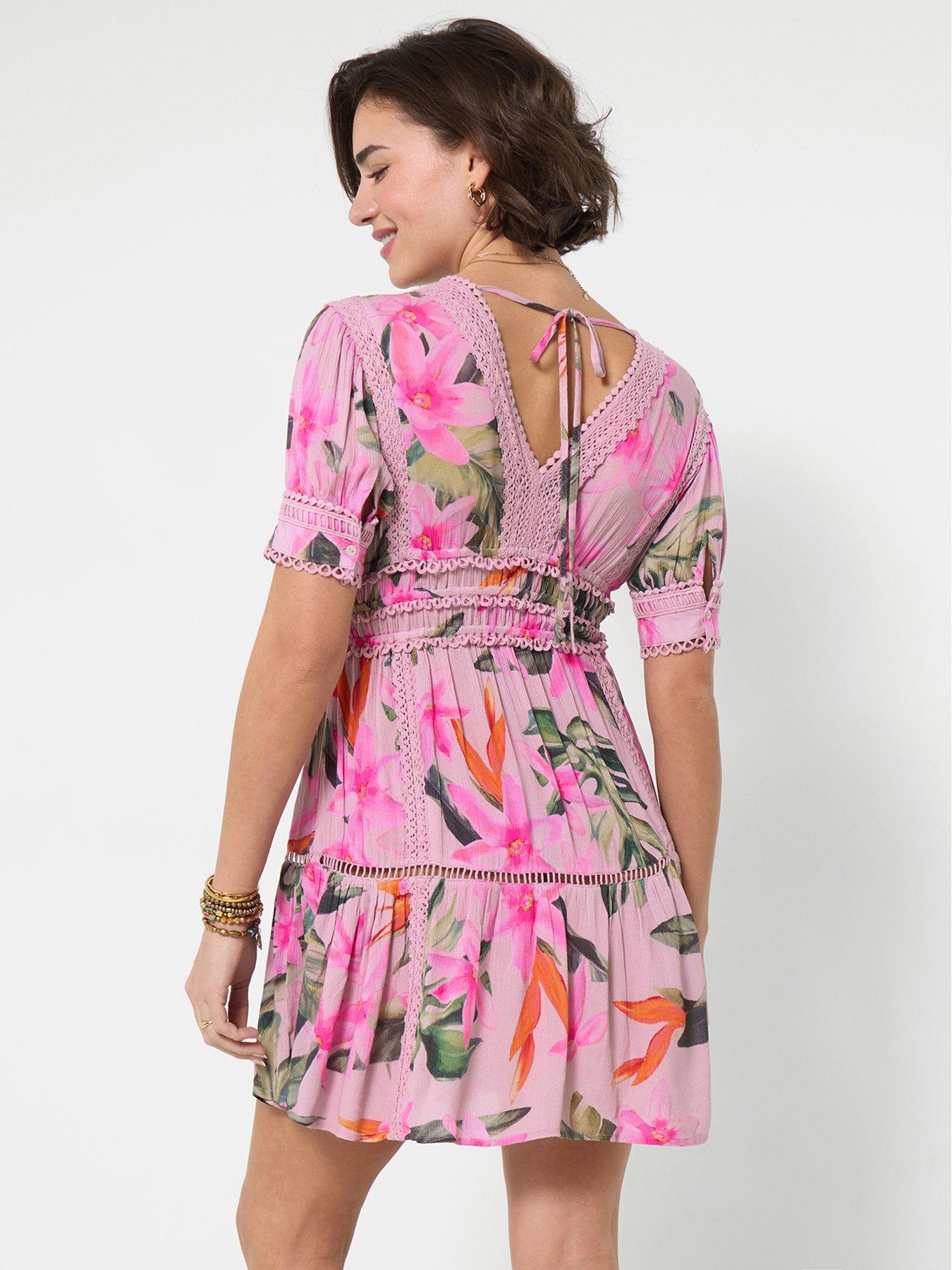 Image 2 of 7 of Joe Browns Dare To Be Different Tunic Dress - Pink
