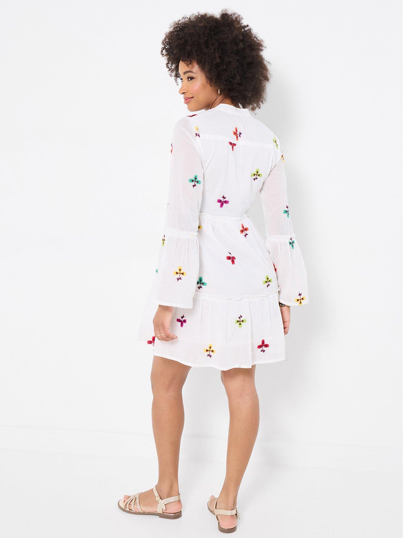 Image 2 of 6 of Joe Browns Fabulous And Free Boho Tunic Dress - White