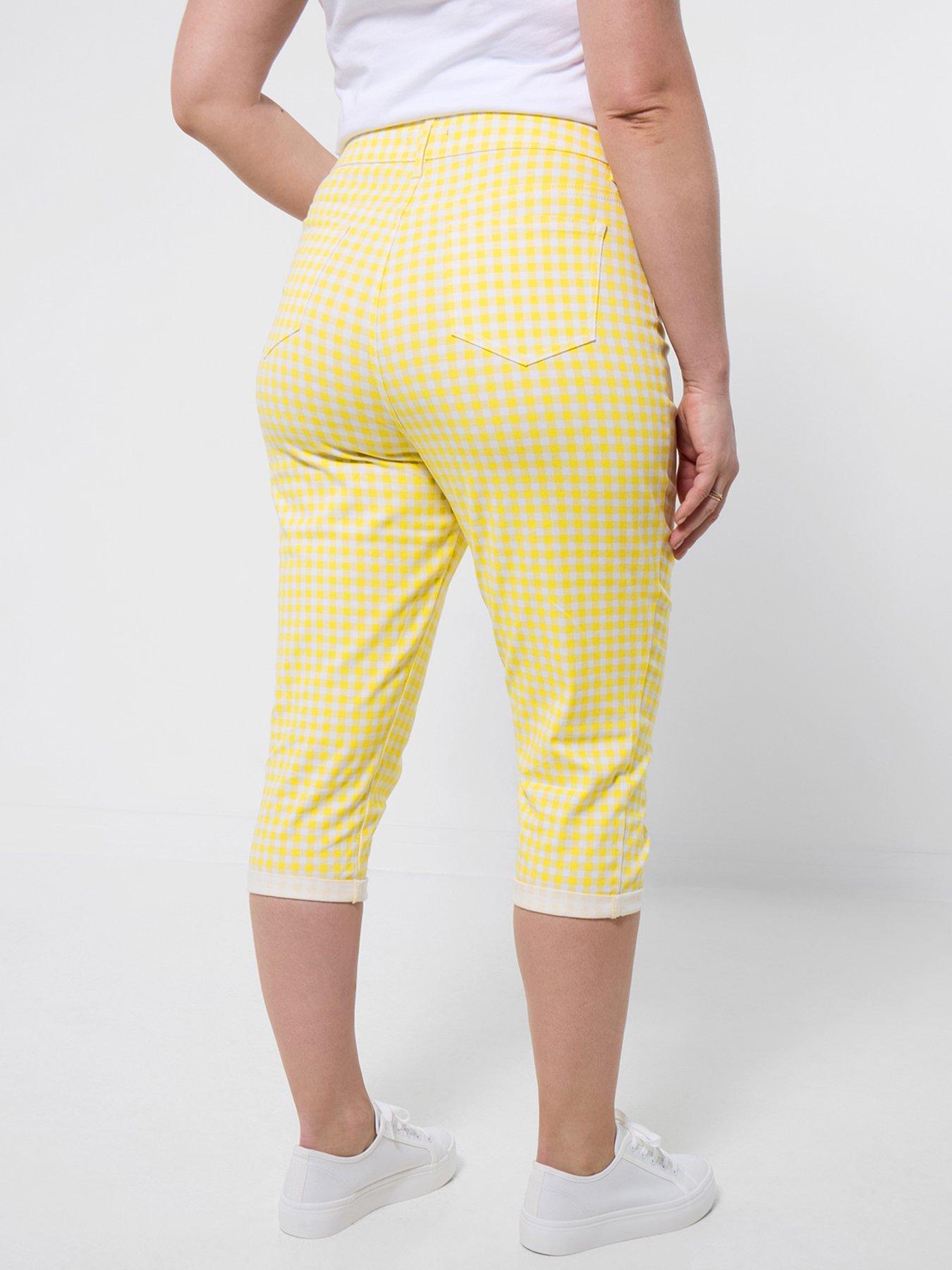 Image 2 of 6 of Joe Browns Summer Sunshine Gingham Capri Pants