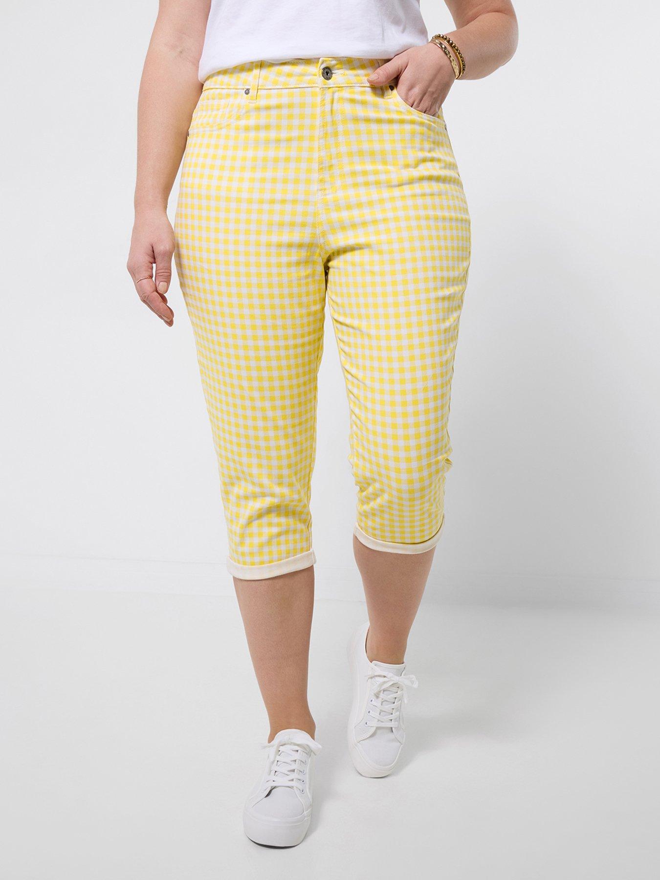 Image 3 of 6 of Joe Browns Summer Sunshine Gingham Capri Pants