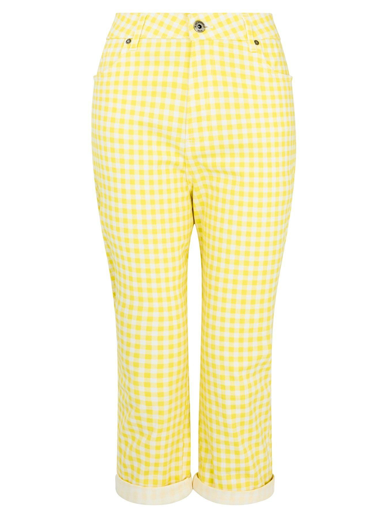 Image 6 of 6 of Joe Browns Summer Sunshine Gingham Capri Pants