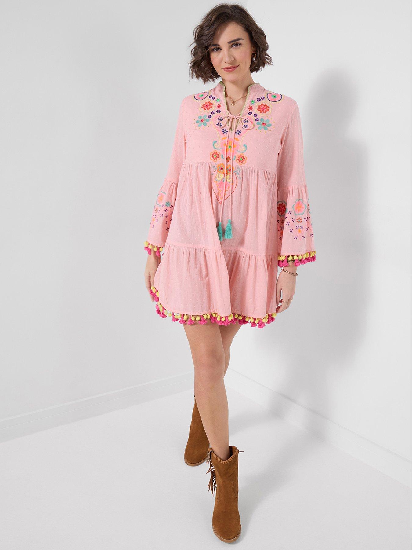 Dresses | Tunic Dresses | Pink | Women | Very