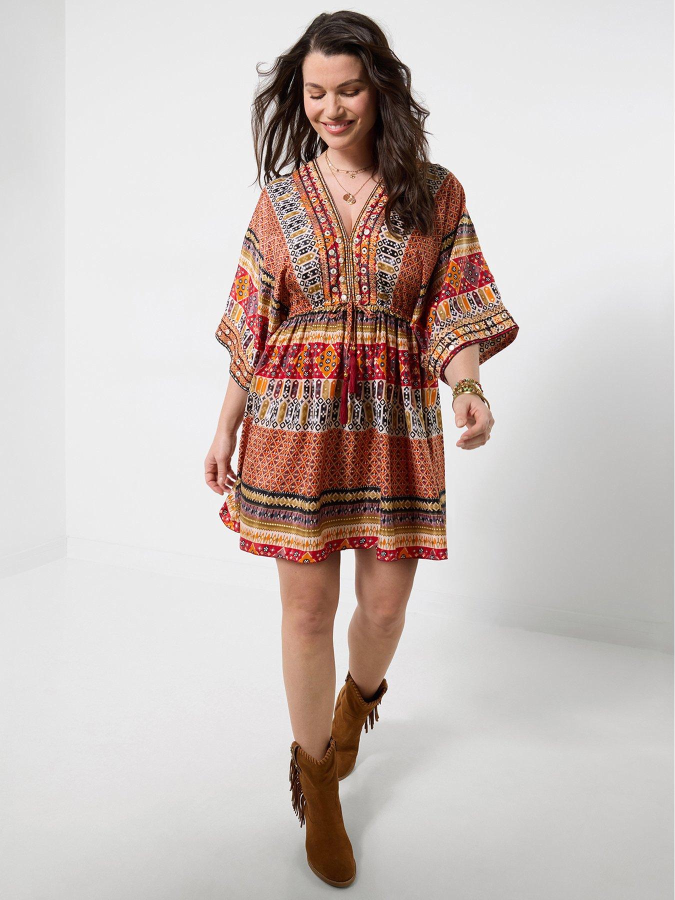 Image 1 of 6 of Joe Browns Boho Beach Tunic Dress