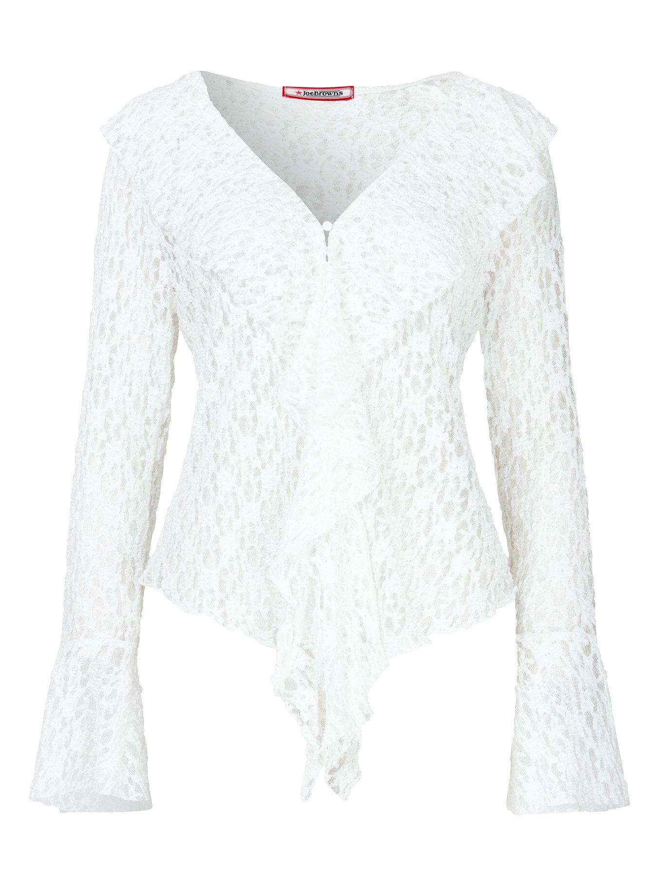 Image 5 of 5 of Joe Browns Loretta Lace Button Through Top