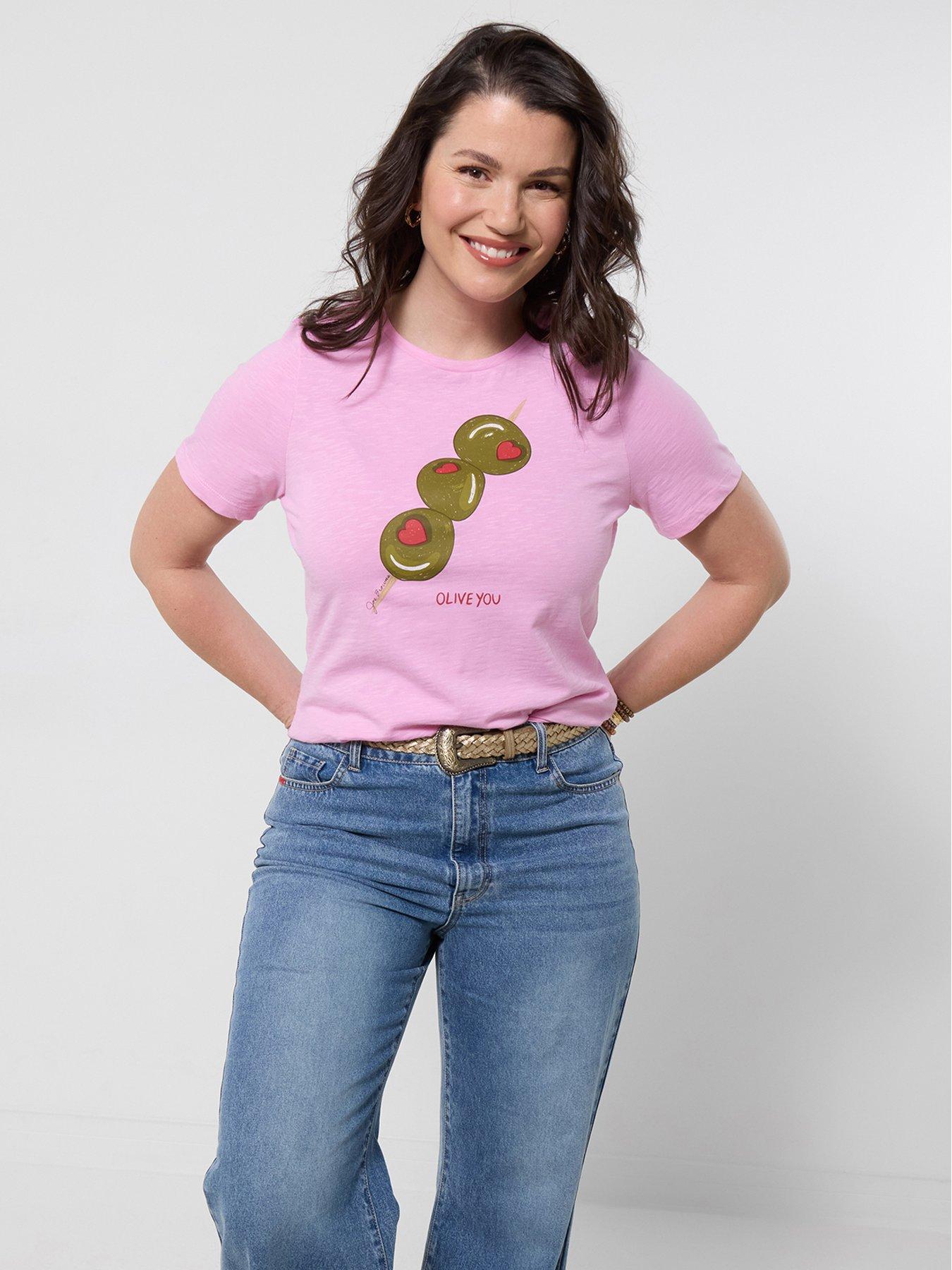 Image 1 of 5 of Joe Browns Olive You Tee