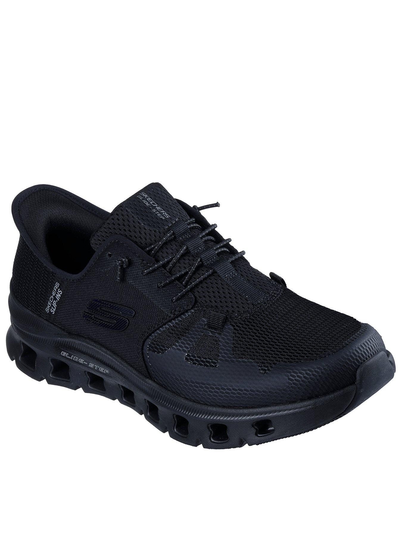 Skechers Men's Slip-ins: Glide-Step Pro Sneaker in Black, Size 12 Wide , Vegan, Machine Washable