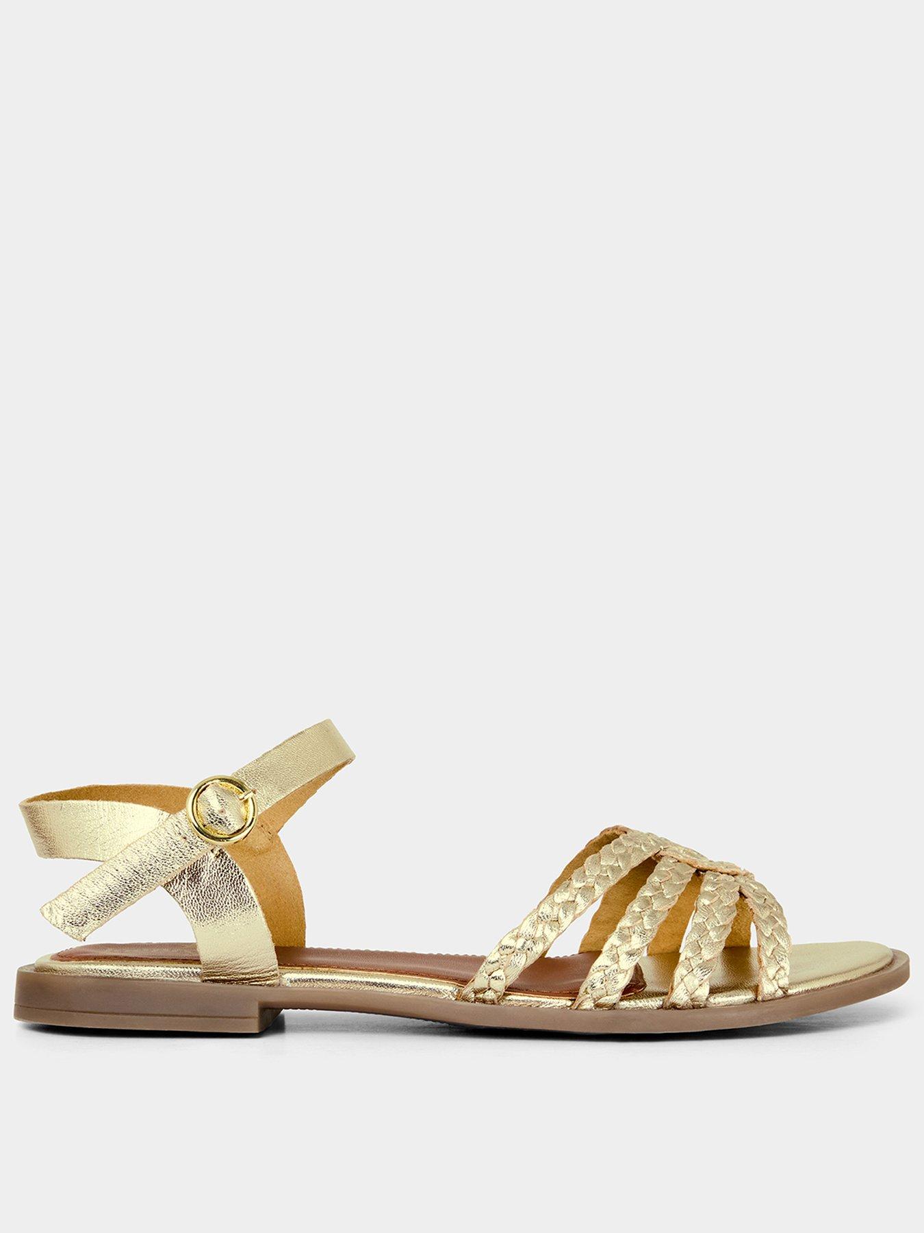 Joe Browns Azure Gold Sandals