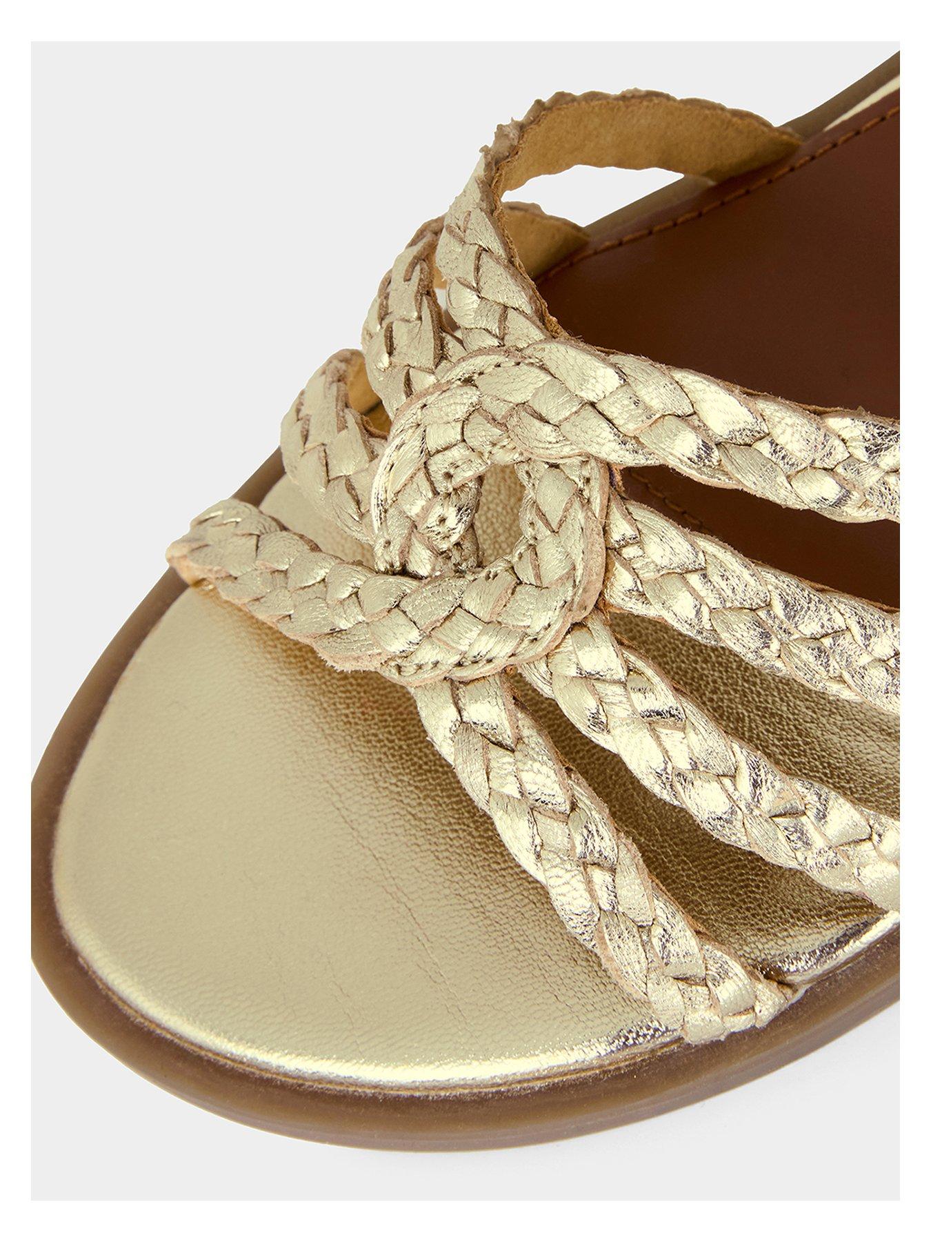 Image 4 of 5 of Joe Browns Azure Gold Sandals