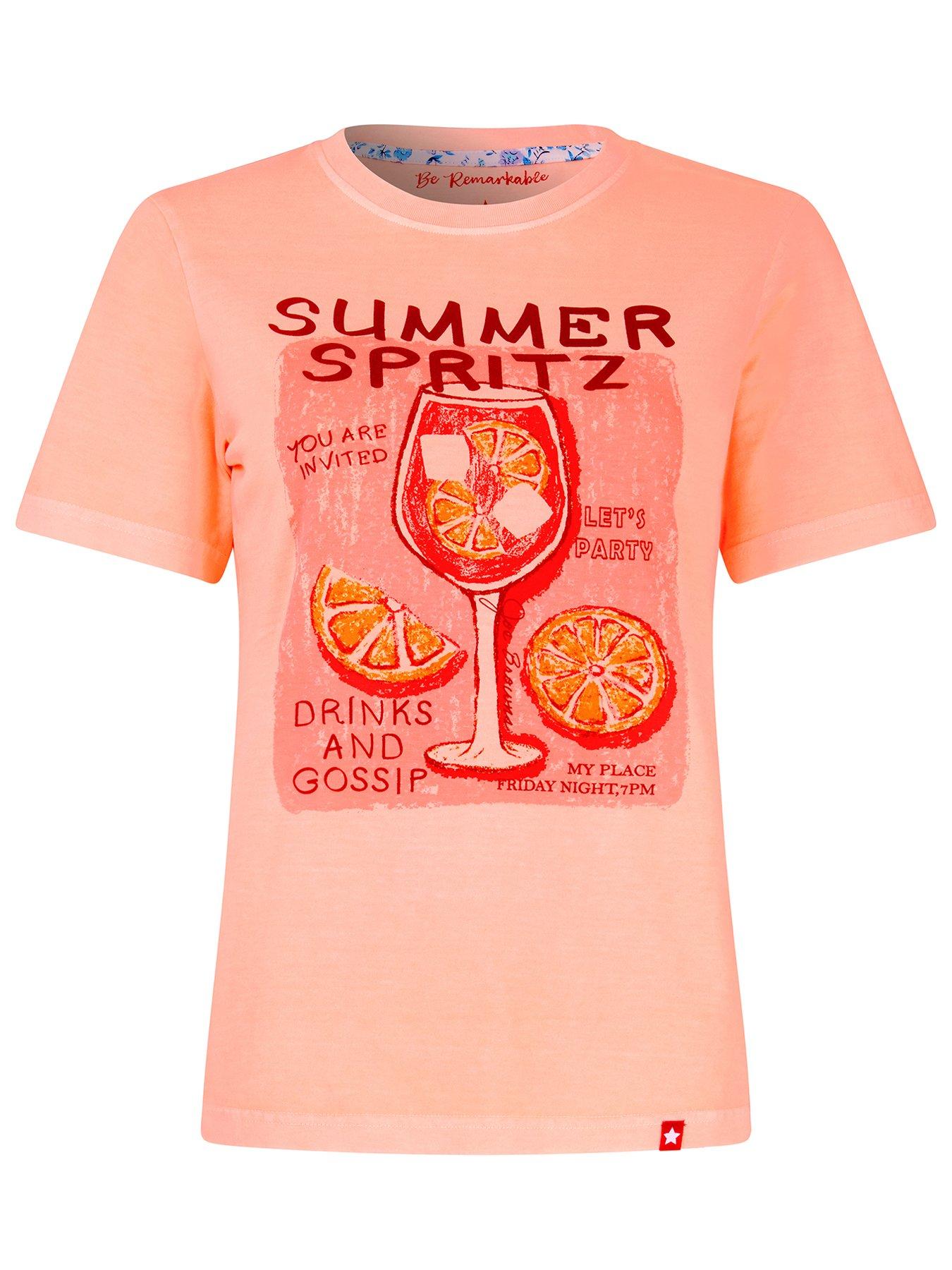 Image 5 of 5 of Joe Browns Summer Spritz T-Shirt - Pink