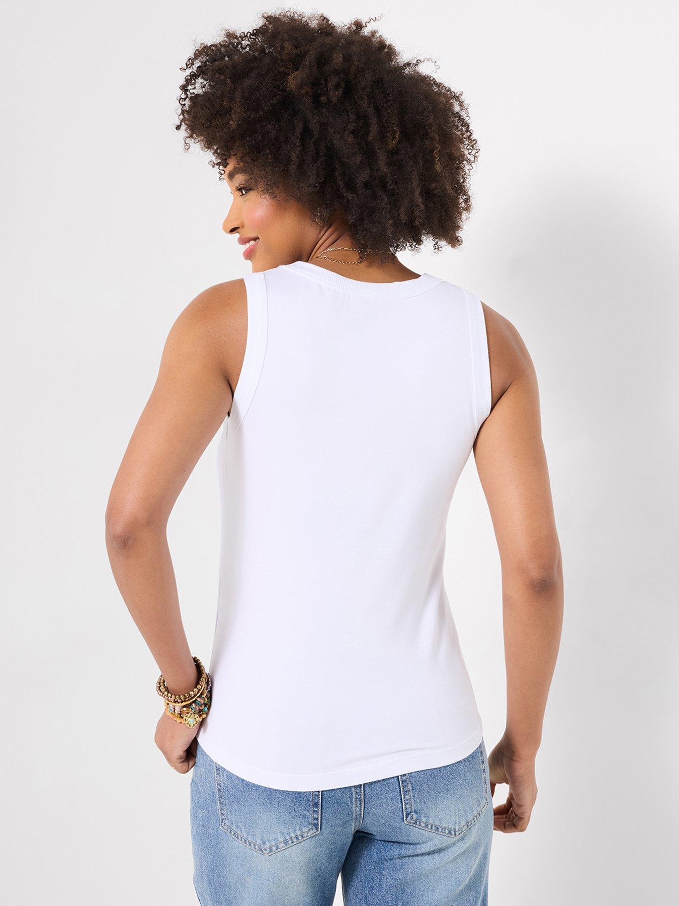 Image 2 of 5 of Joe Browns Ice Cream Days Vest - White
