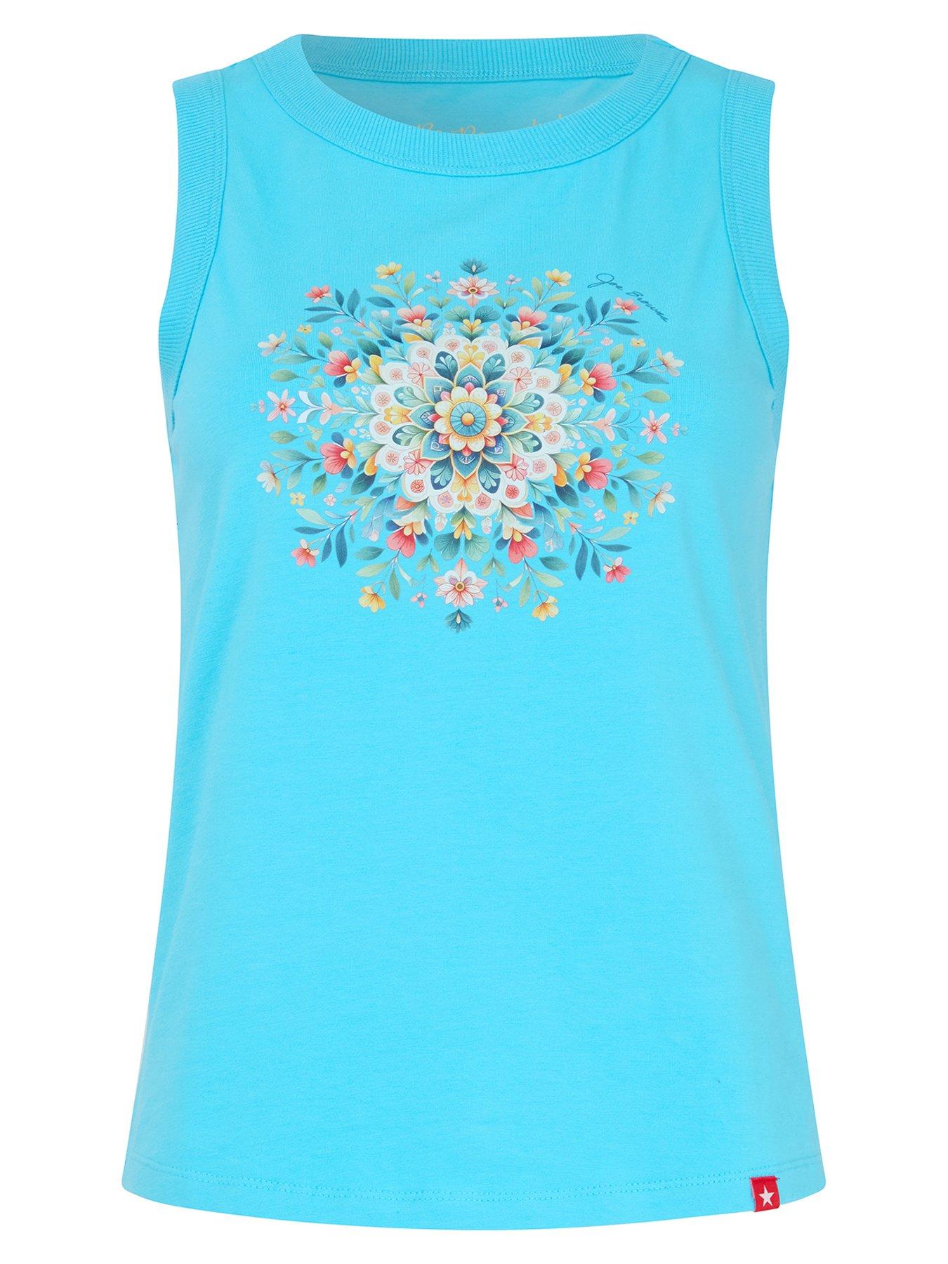 Image 5 of 5 of Joe Browns Summer Florals Vest - Blue