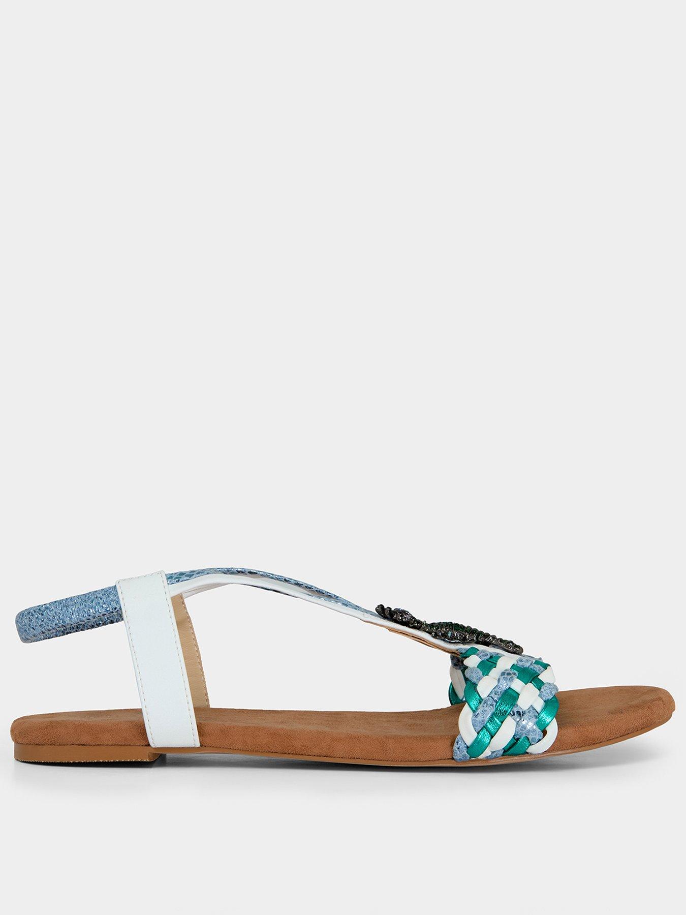 Joe Browns Shimmering Sea Horse Sandals