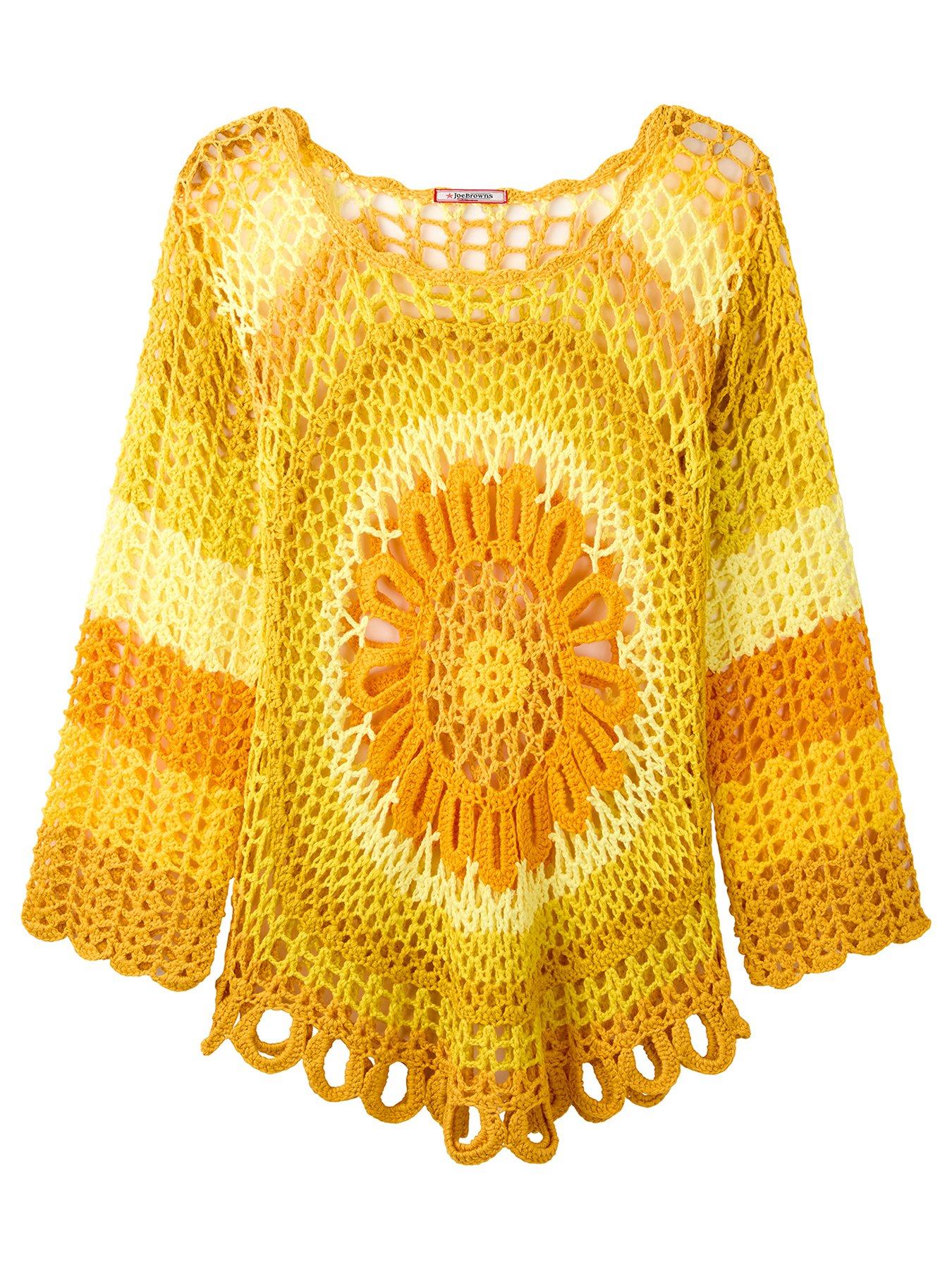 Image 5 of 5 of Joe Browns Summer Sunshine Crochet Top - Yellow
