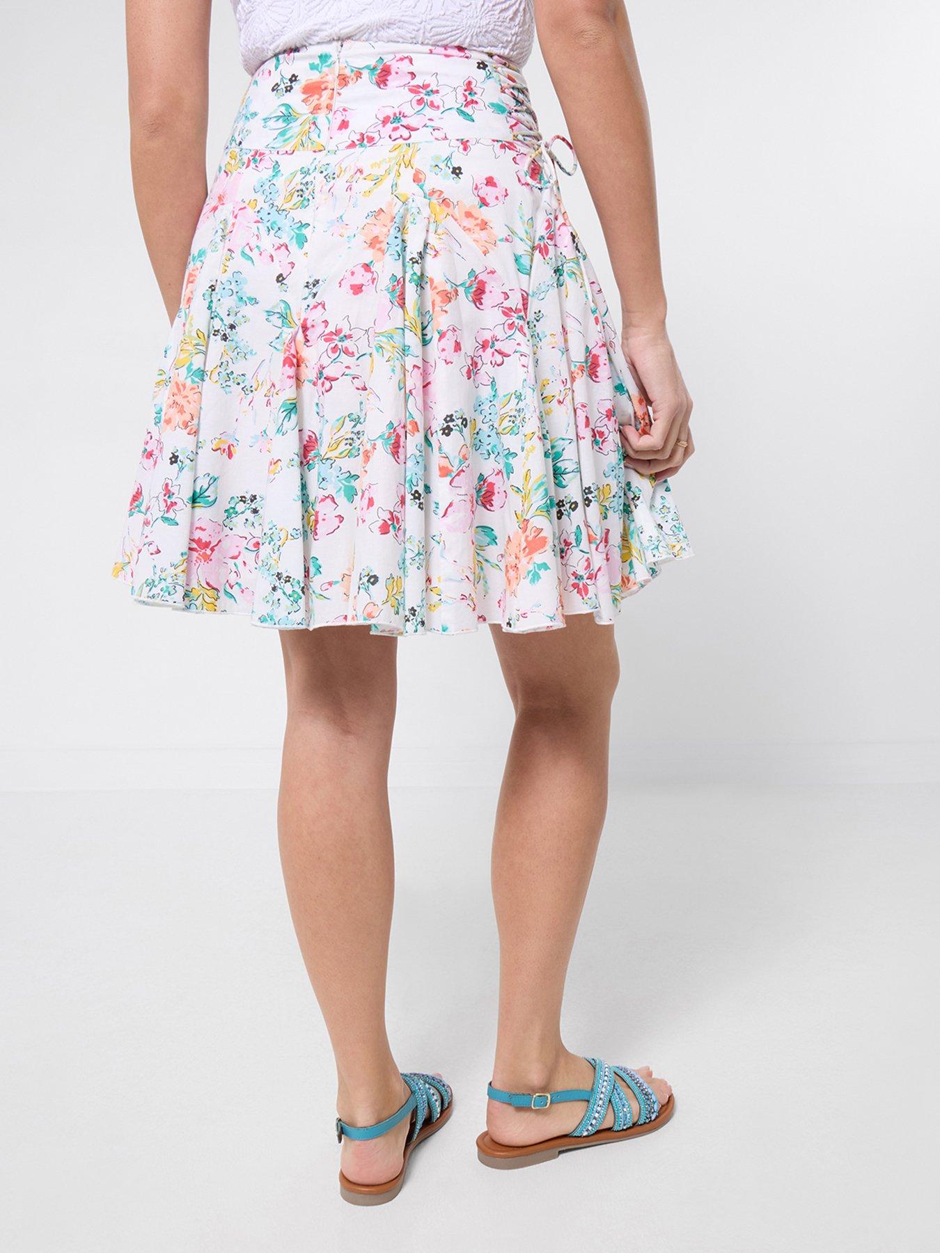 Image 3 of 5 of Joe Browns Spring Dream Lace-up Side Skirt