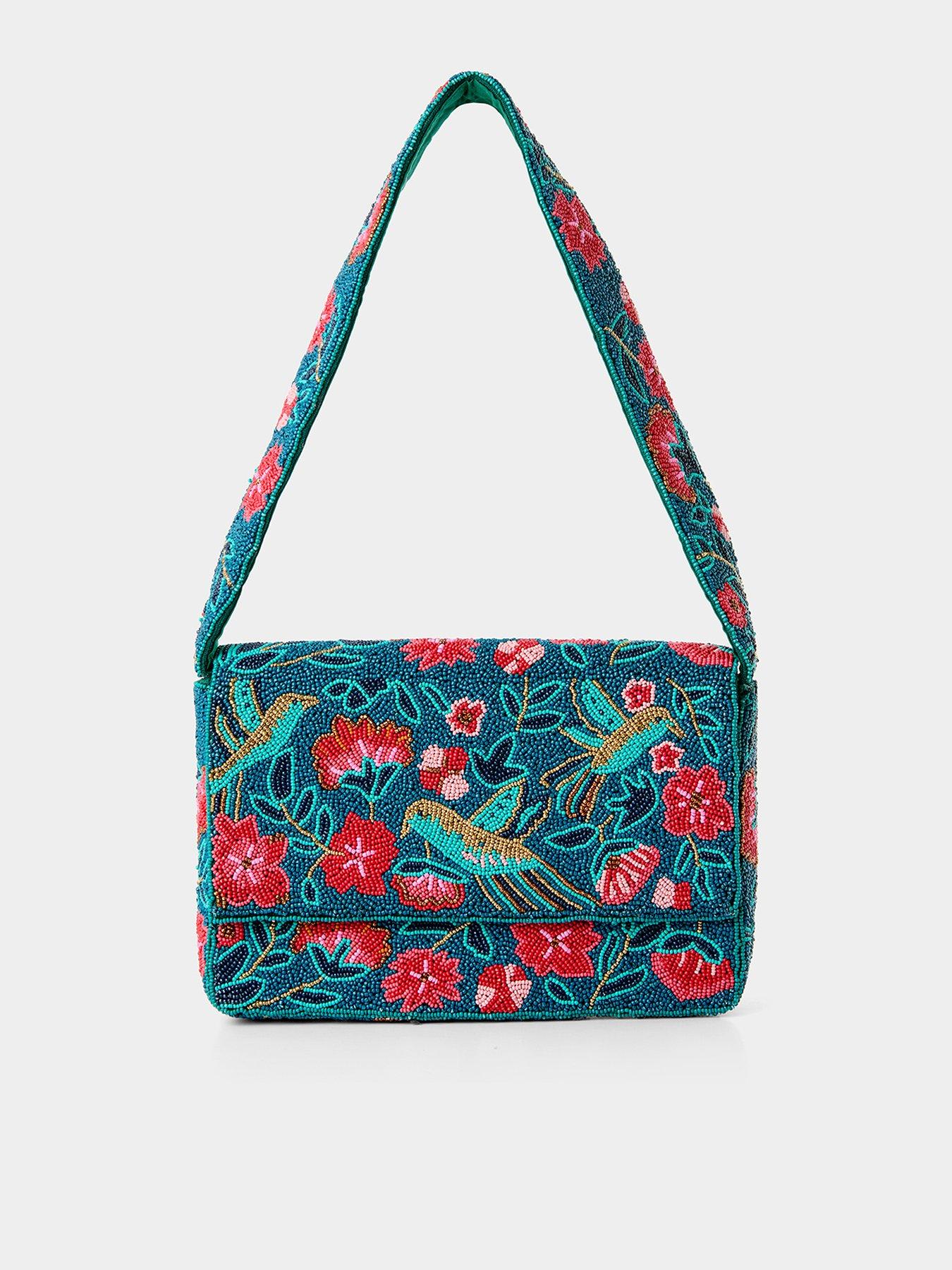 Joe Browns Birds In Paradise Beaded Bag - Multi