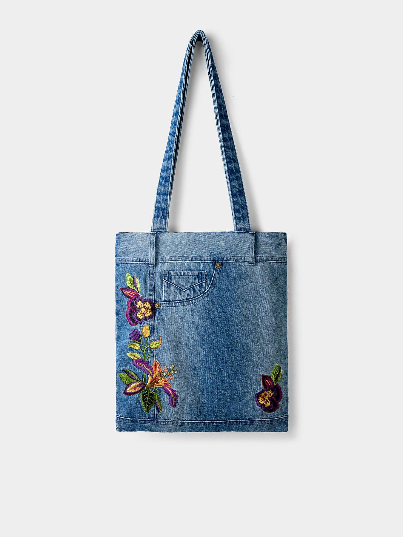 Joe Browns Blue Threads Denim Tote
