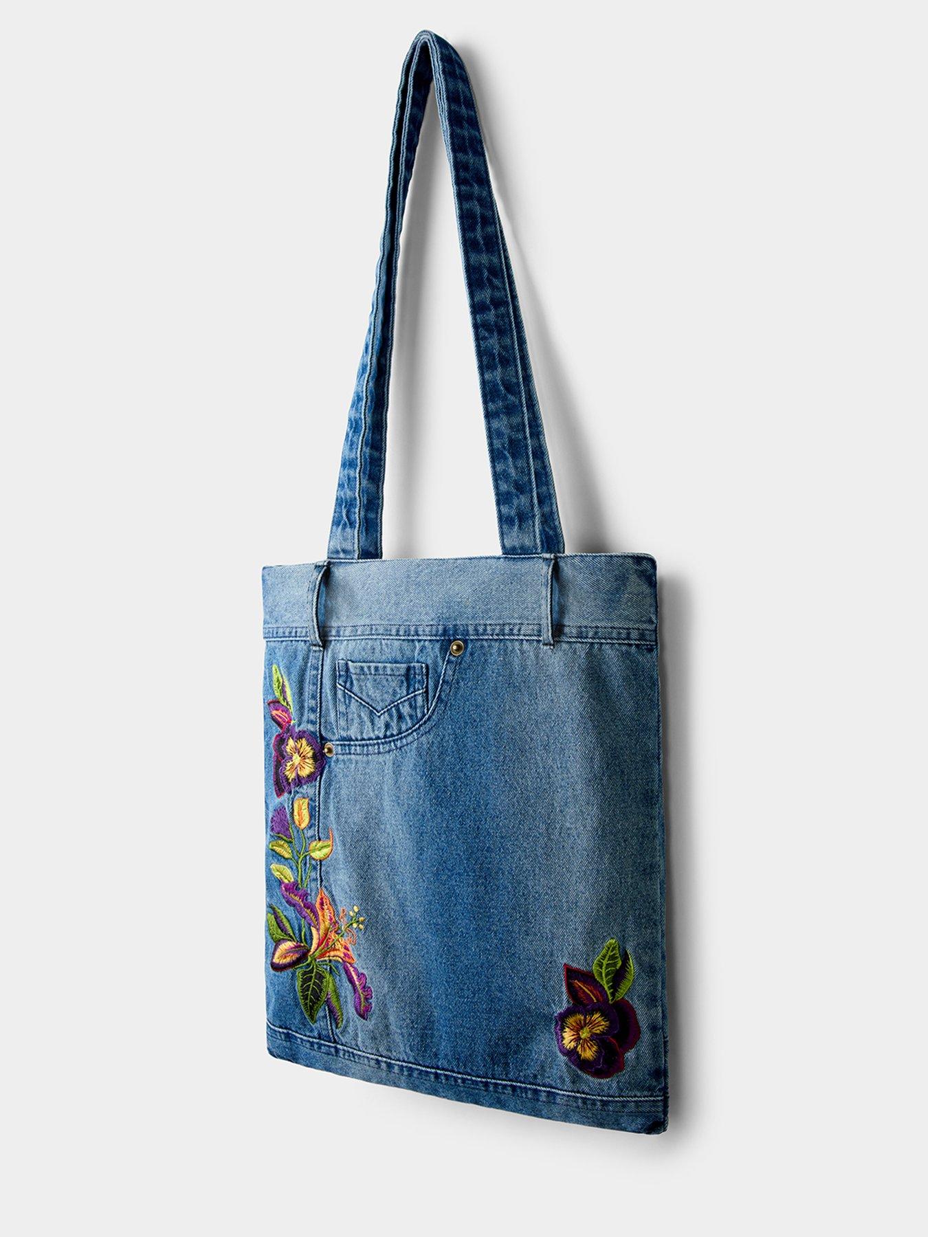 Image 2 of 5 of Joe Browns Blue Threads Denim Tote