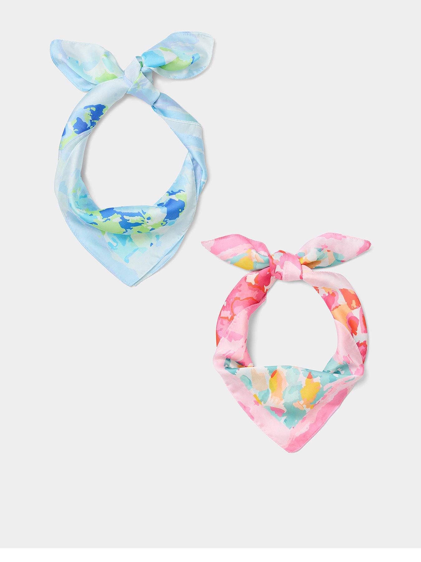 Joe Browns 2pc Watercolour Satin Scarves