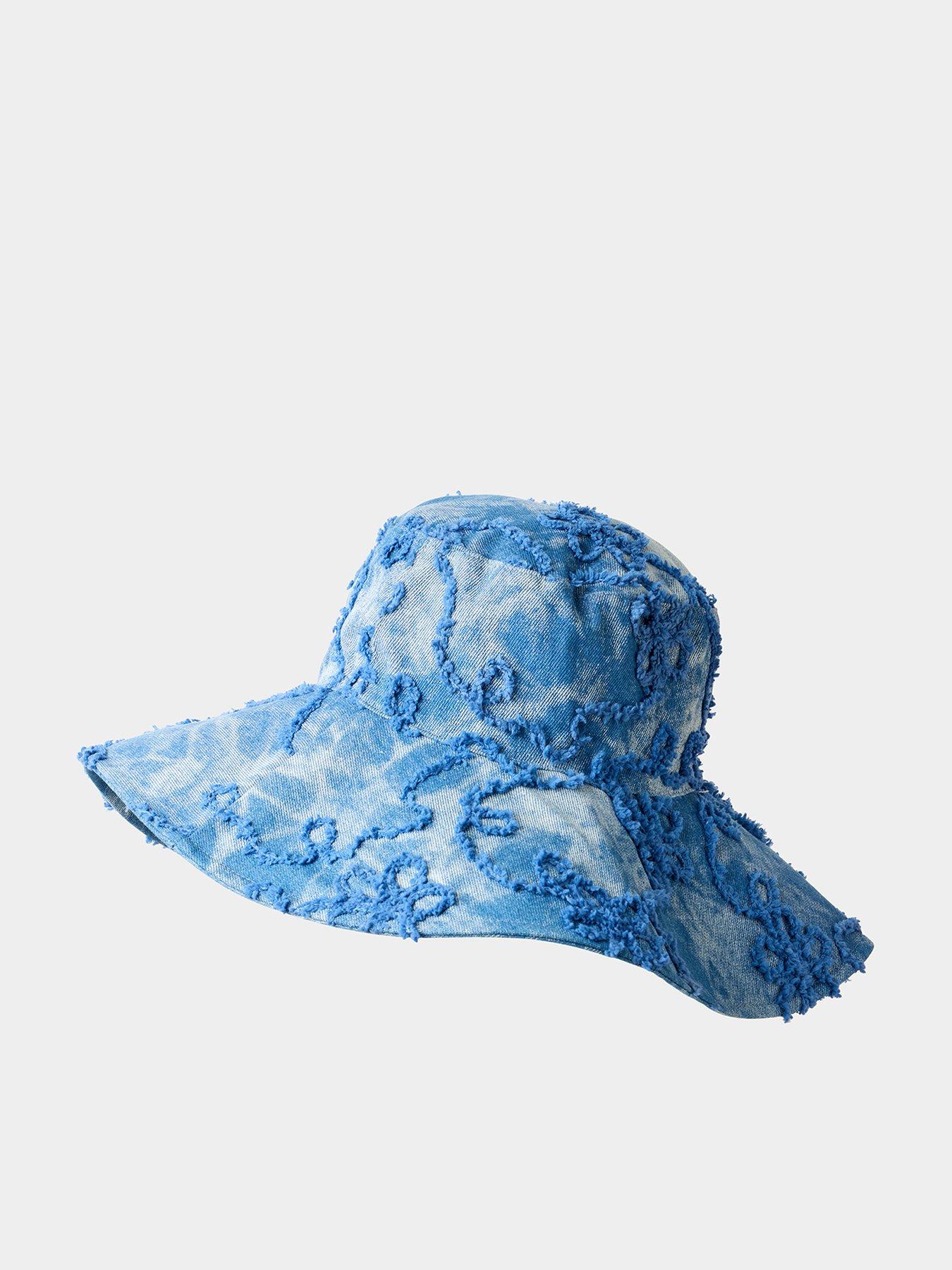 Joe Browns Indigo Stitch Floppy Hat
