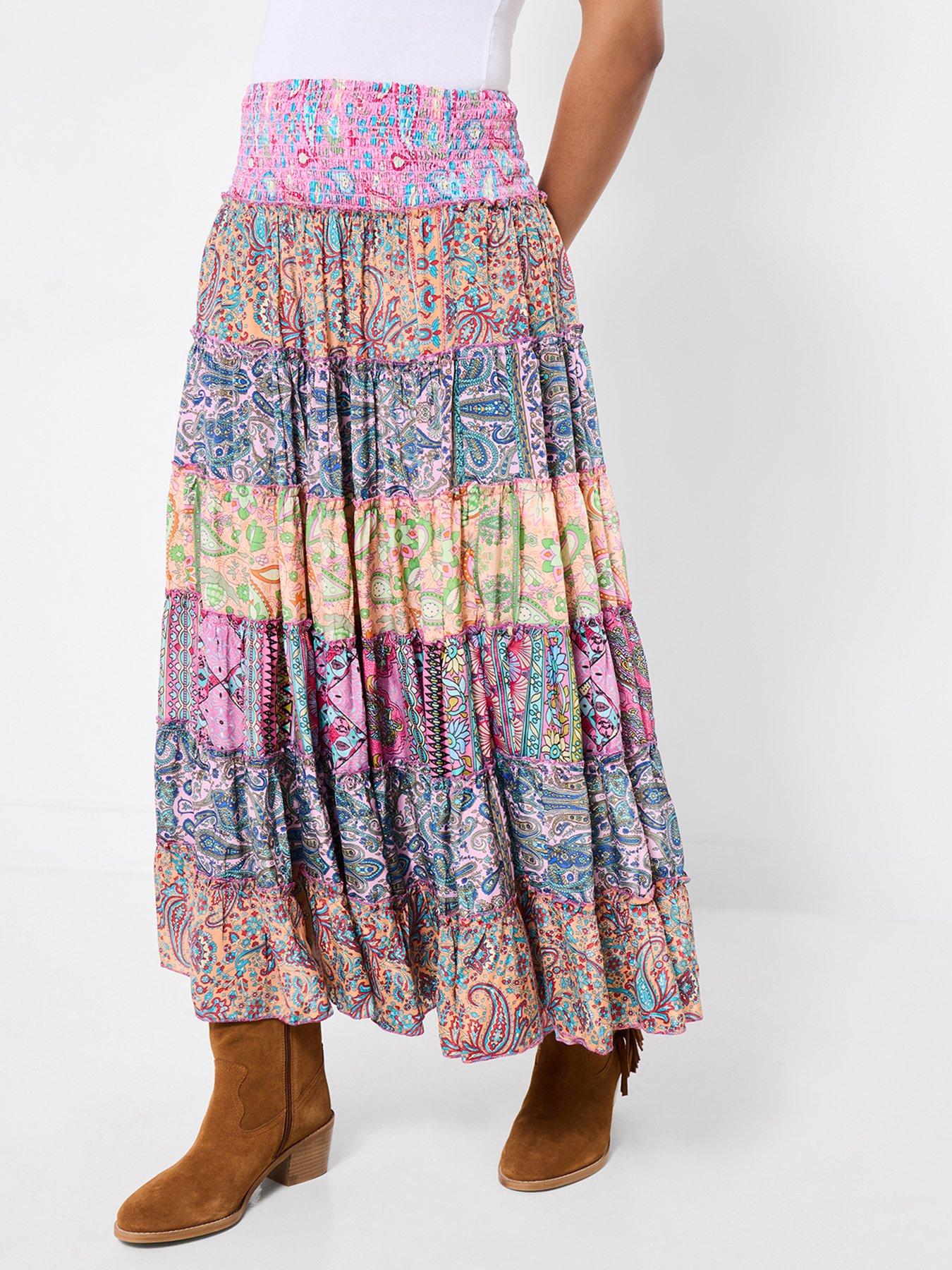 Image 1 of 6 of Joe Browns Boho Dreams Tiered Maxi Skirt
