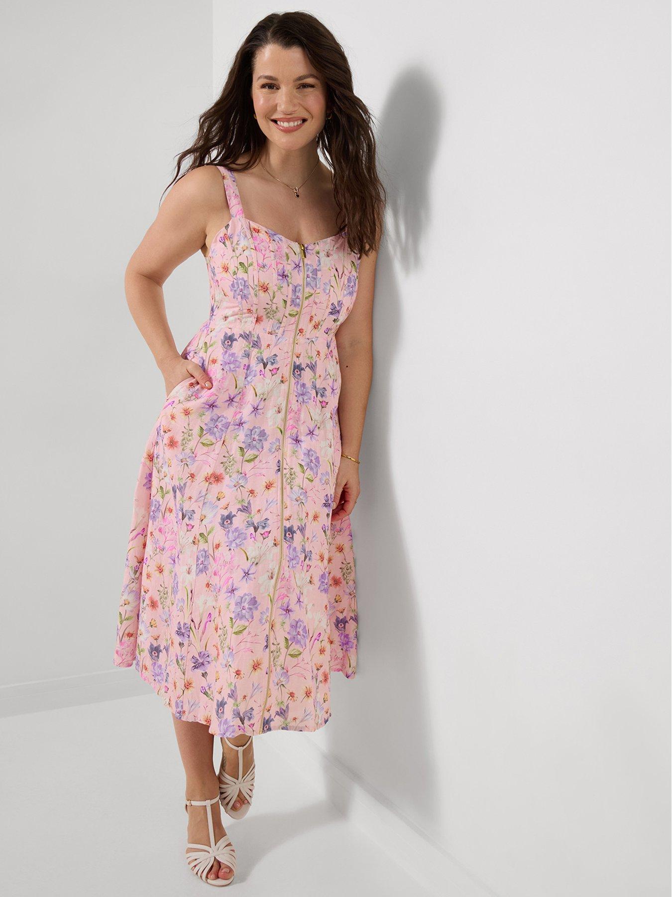 Joe Browns Bella Linen Blend Dress