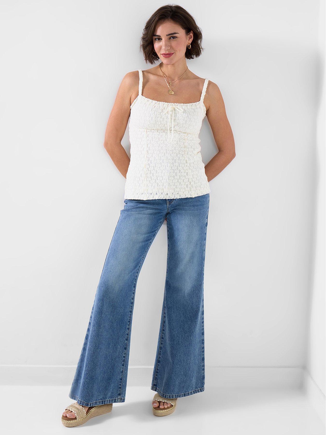 joe-browns-summer-dreaming-textured-tie-front-vest-creamfront