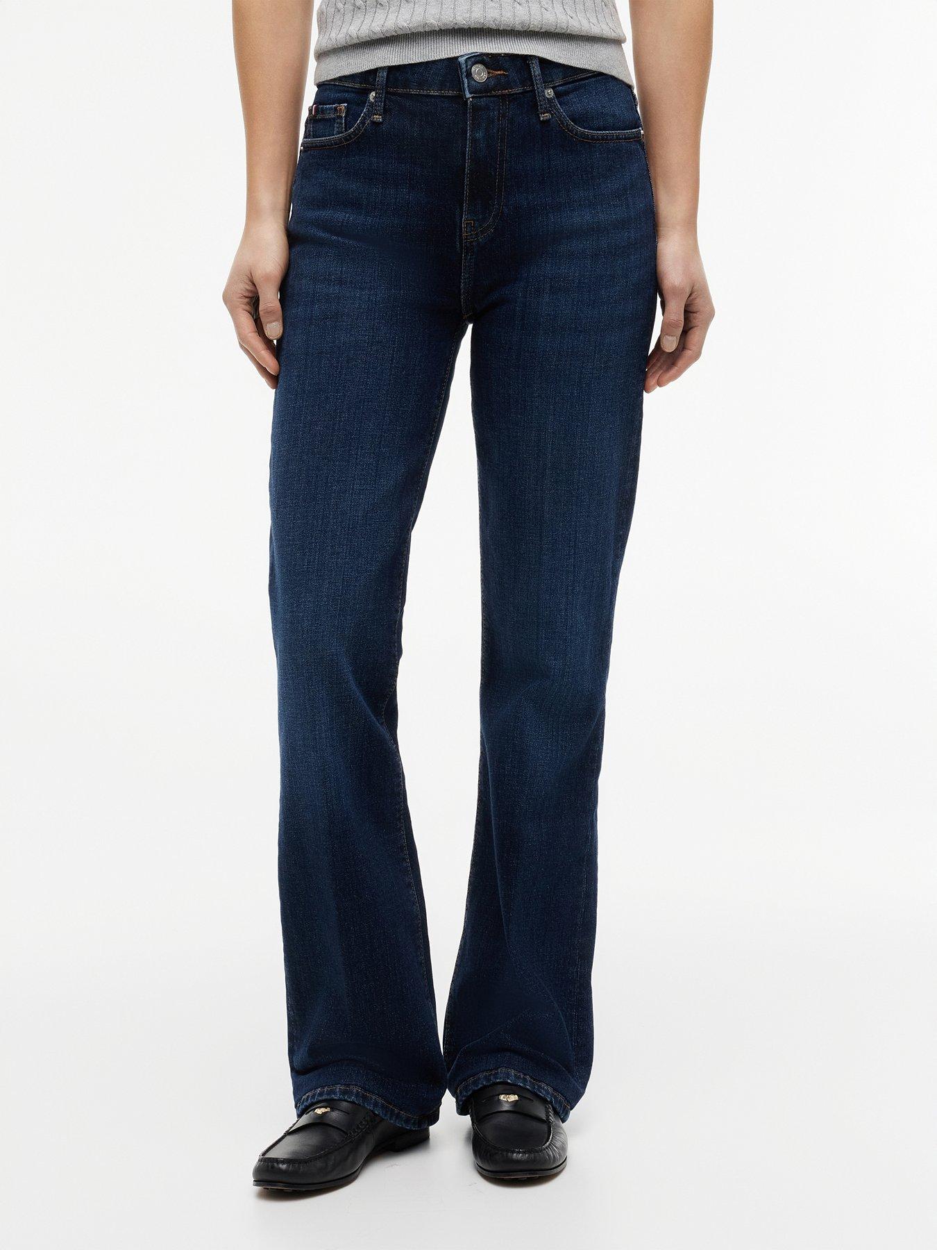 Image 1 of 6 of Tommy Hilfiger Bootcut Jeans - Blue