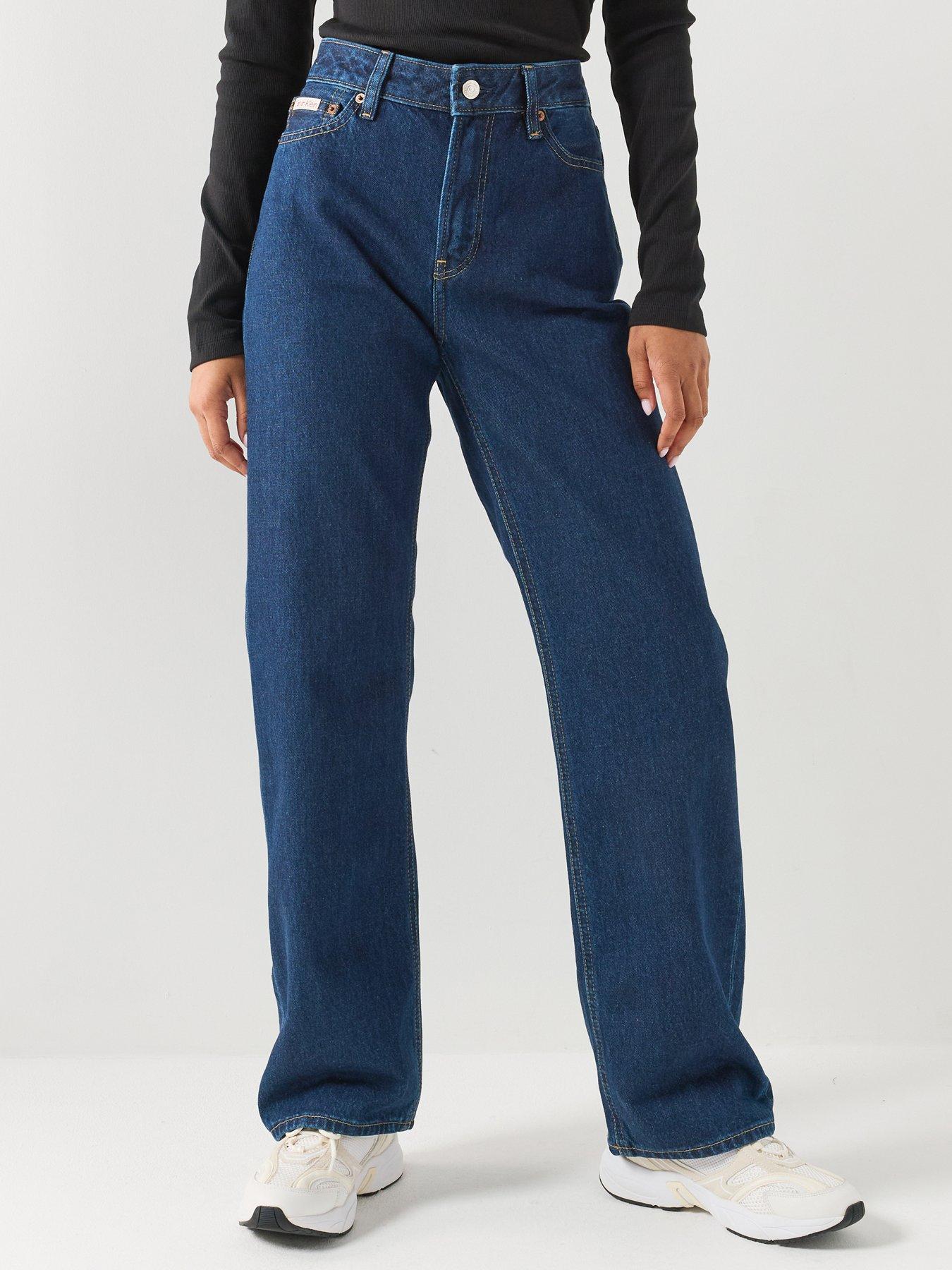 Calvin Klein Jeans Signature 90S Straight True Indi - Blue