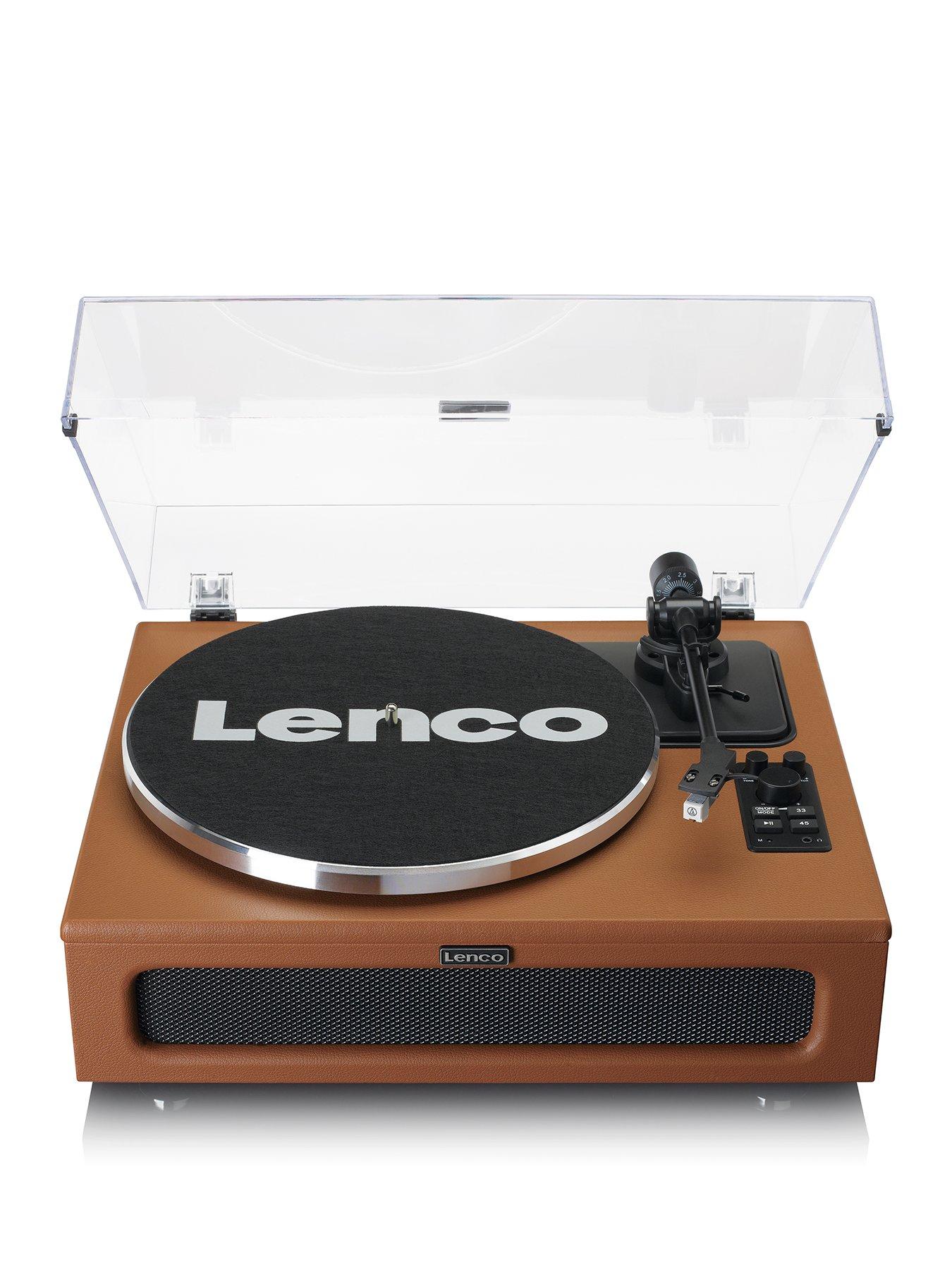 Image 1 of 7 of Lenco LS-430BN Turntable with built-in speakers - Brown