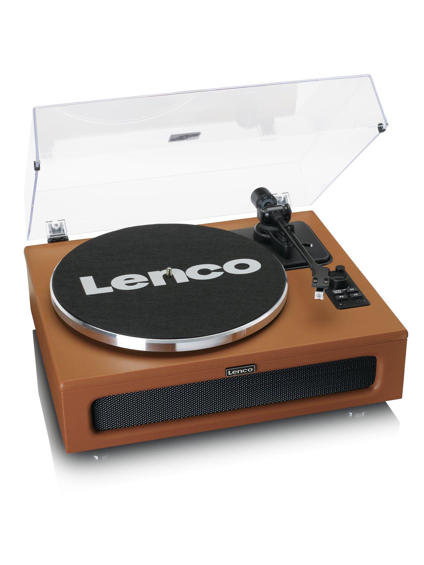 Image 3 of 7 of Lenco LS-430BN Turntable with built-in speakers - Brown