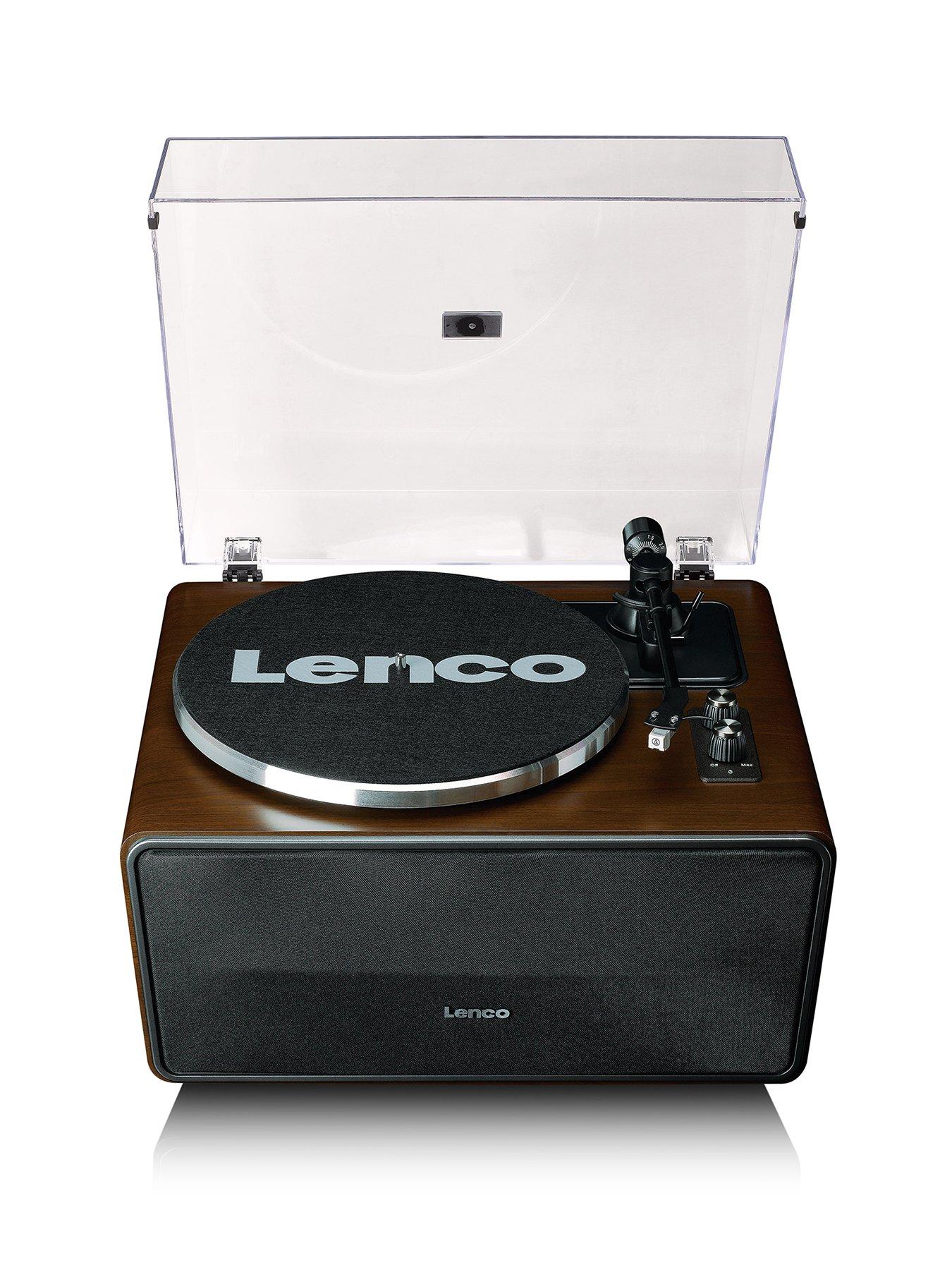 Image 1 of 7 of Lenco LS-470WA - Turntable and 70-Watt Speaker System