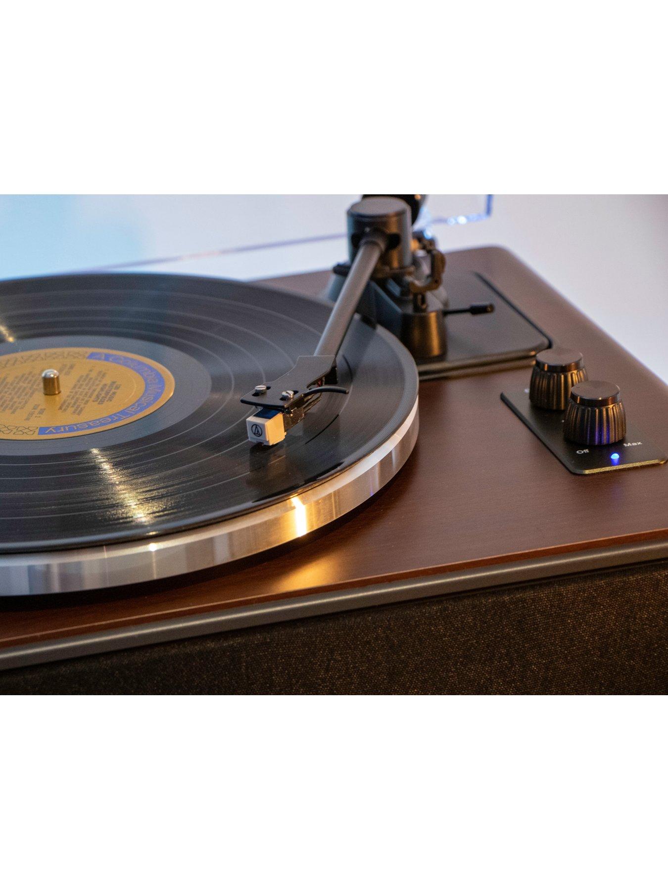 Image 6 of 7 of Lenco LS-470WA - Turntable and 70-Watt Speaker System