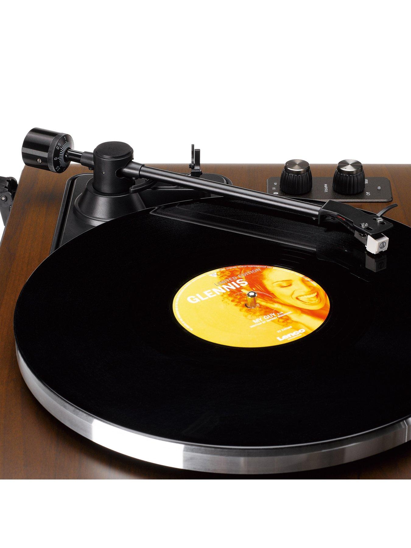 Image 7 of 7 of Lenco LS-470WA - Turntable and 70-Watt Speaker System