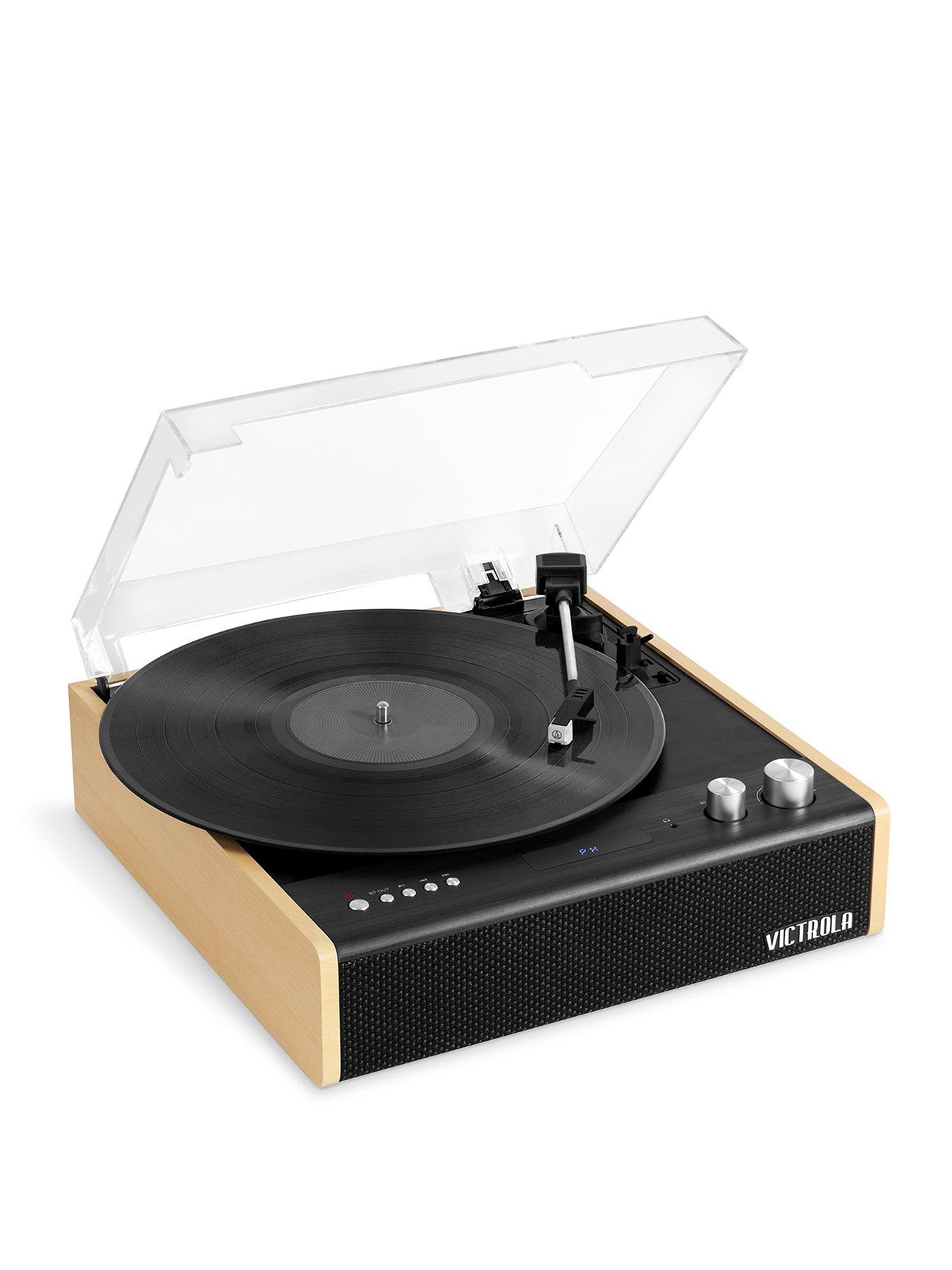 Victrola Victrola Eastwood Belt Drive Bluetooth Turntable â Black & Bamboo