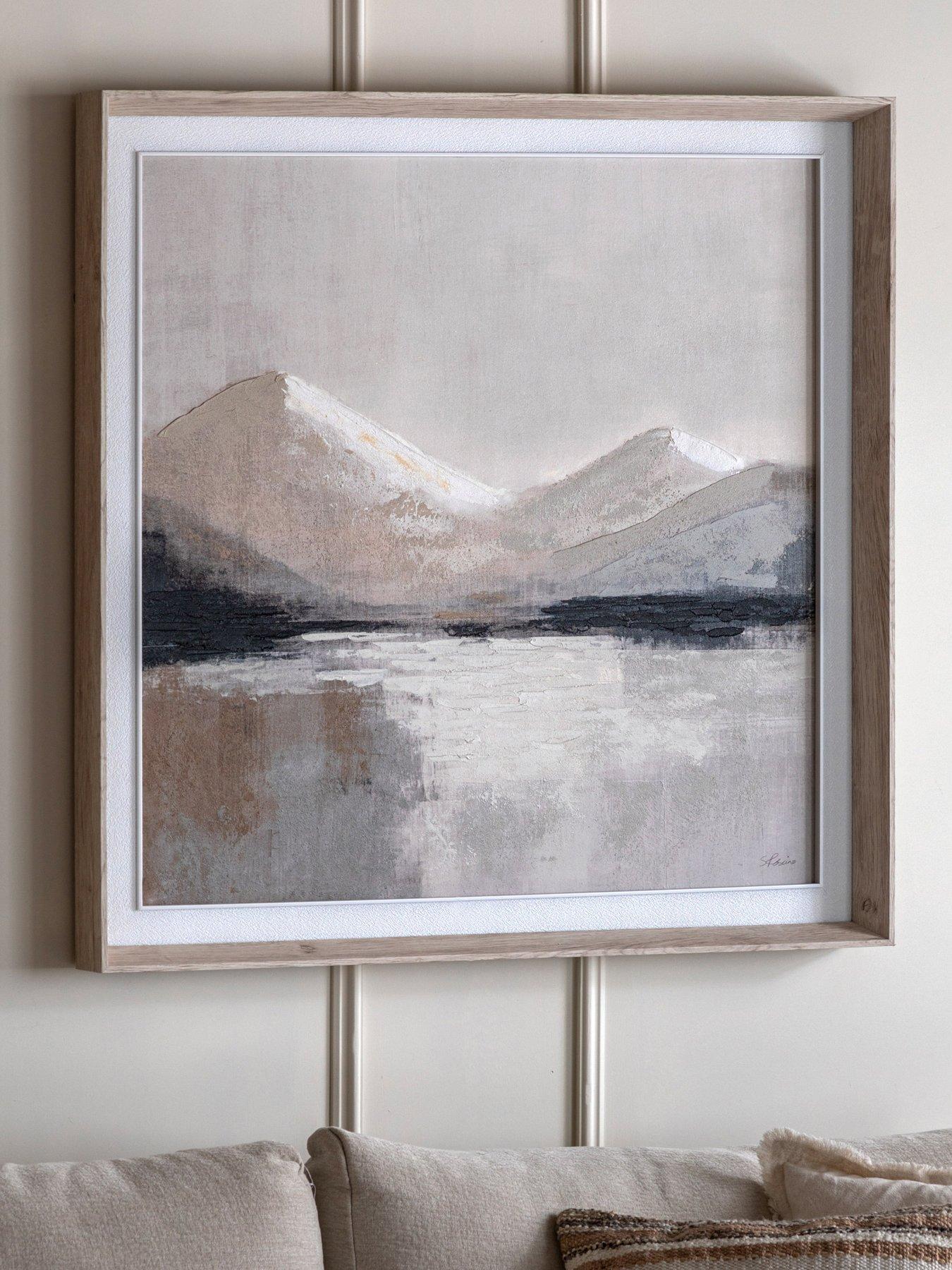 Image 1 of 4 of Gallery Beyond the Pale Framed Canvas 920x60x920mm